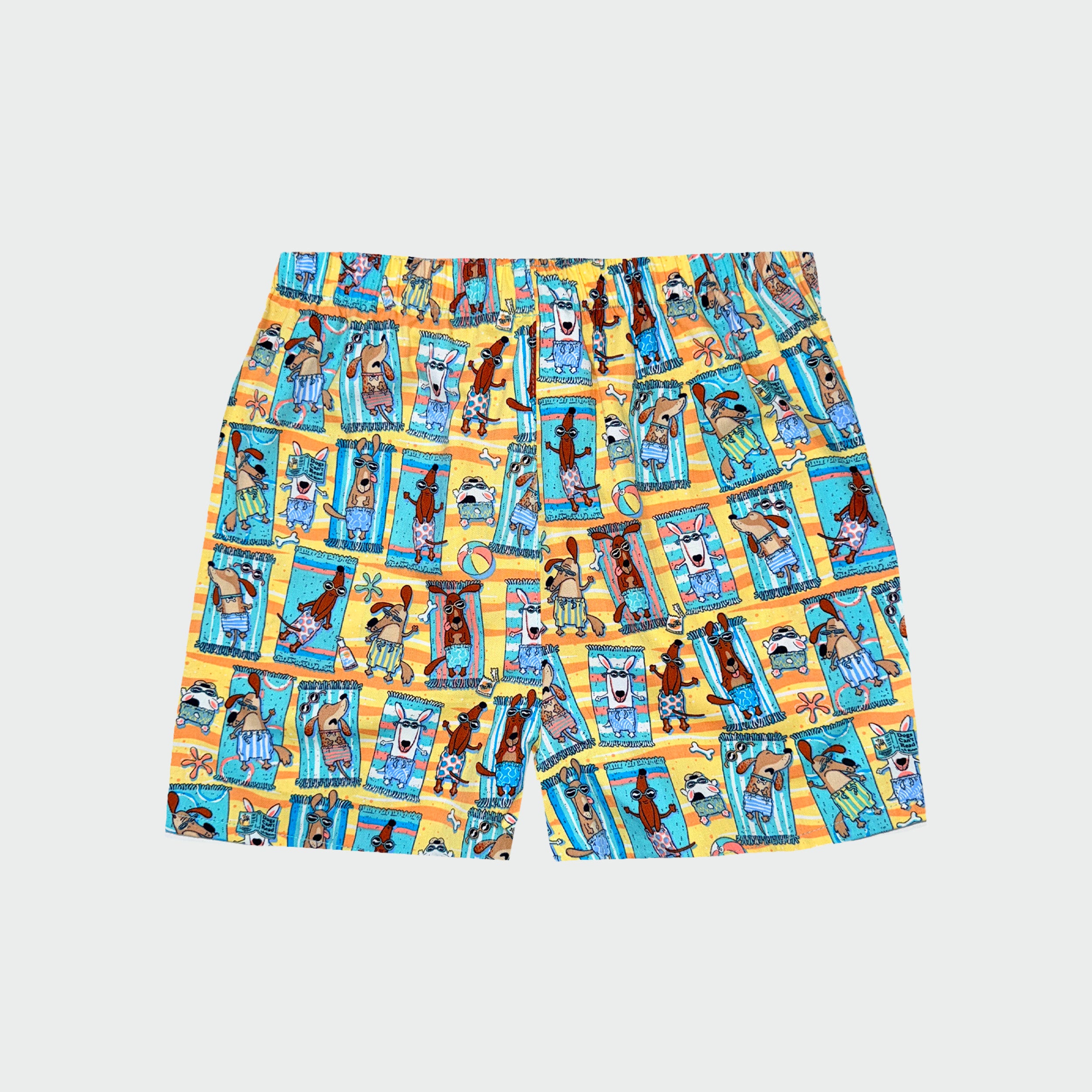 Boys Relaxing Dogs Boxer Shorts