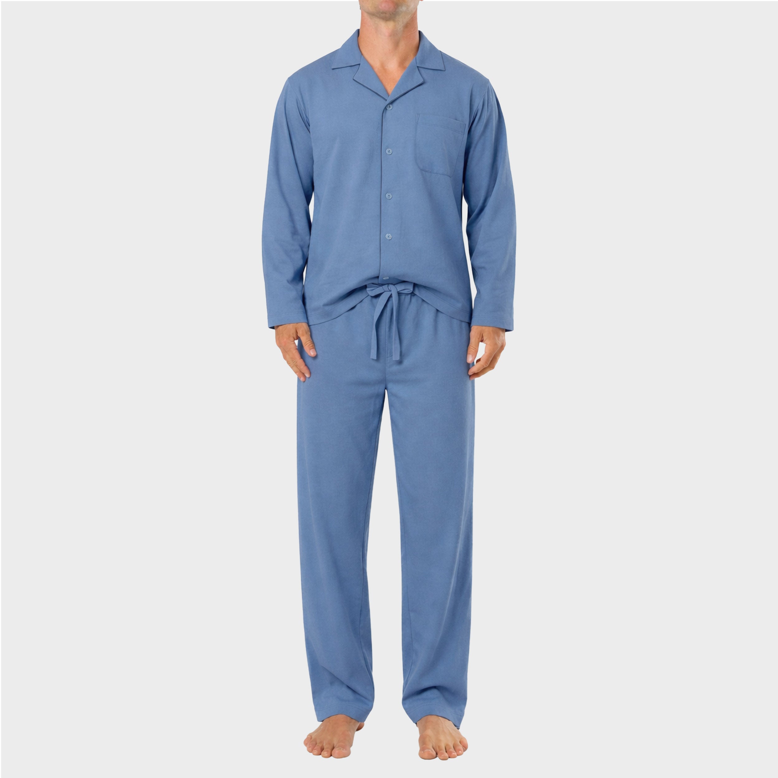 Mens Cotton Jersey Pyjama Set