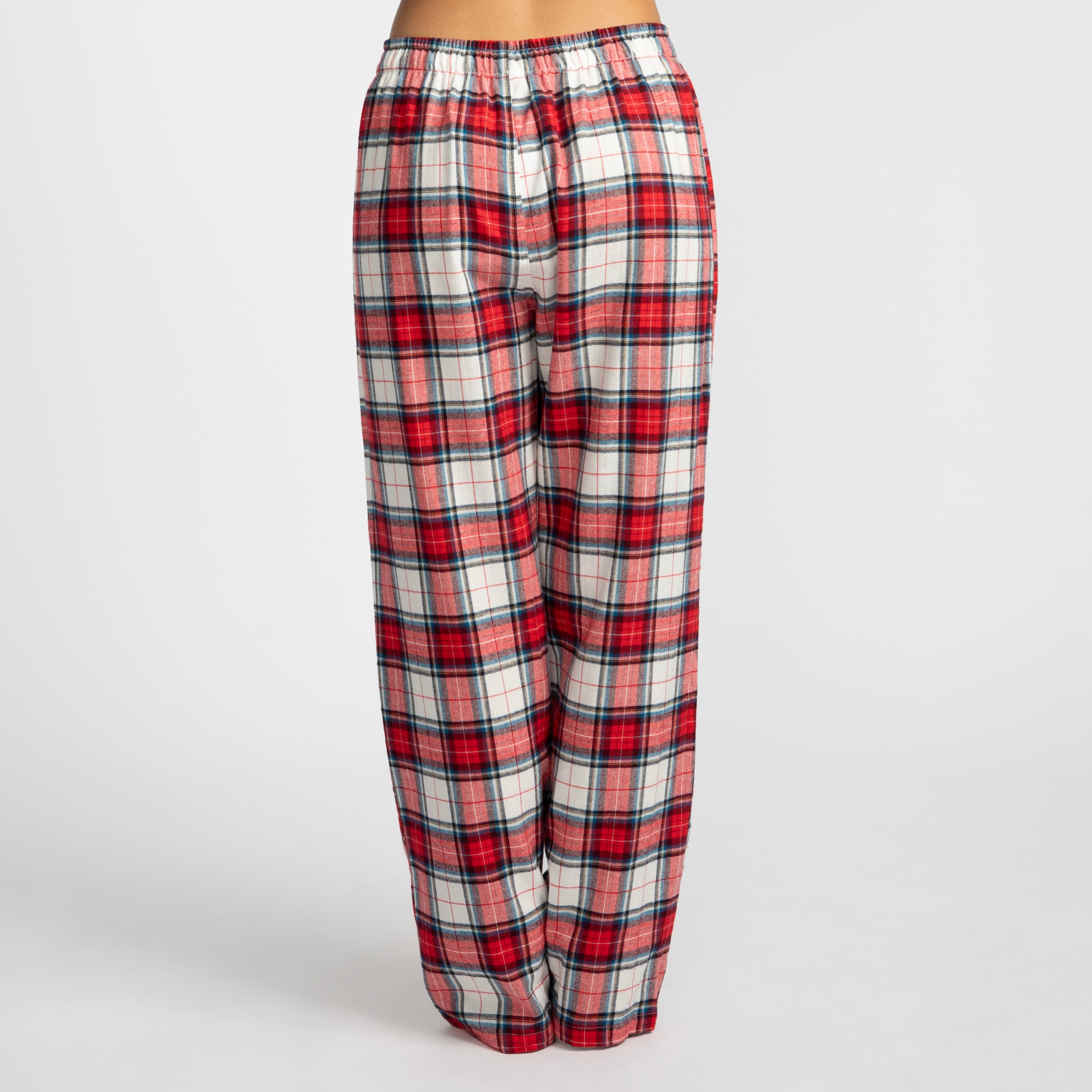 Women's Red Check Flannel Pyjama Pants