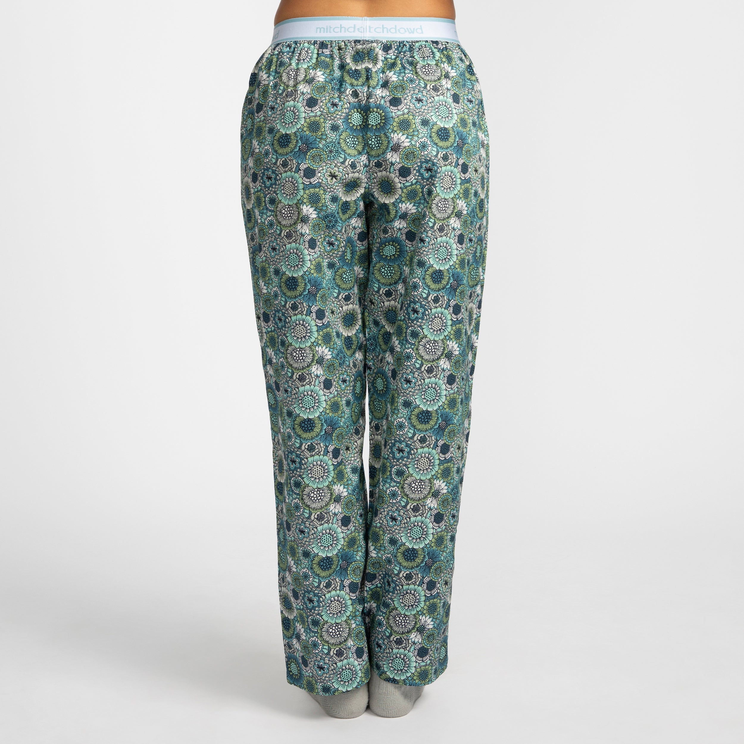 Women's Waves Check Pyjama Pant