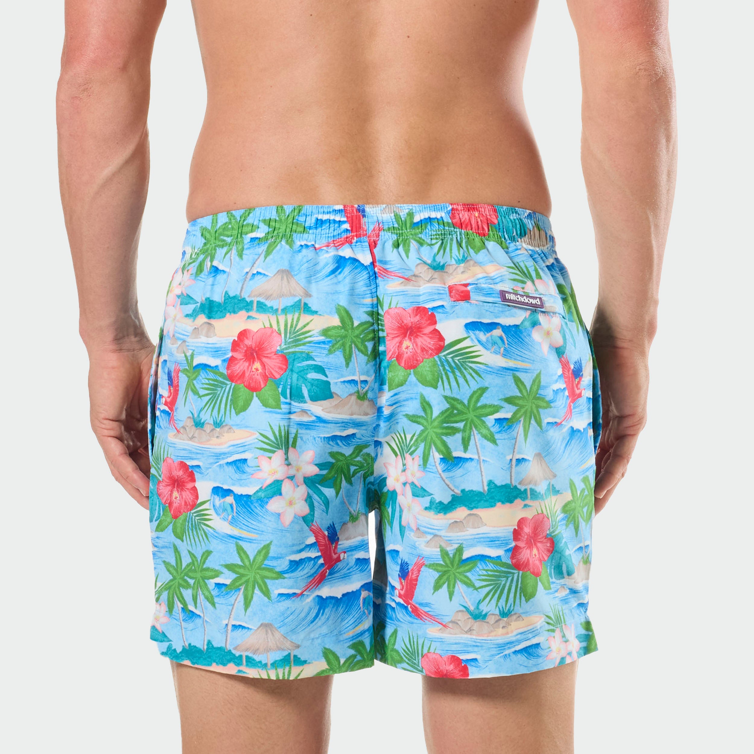 Men's Retro Surf Swim Short3