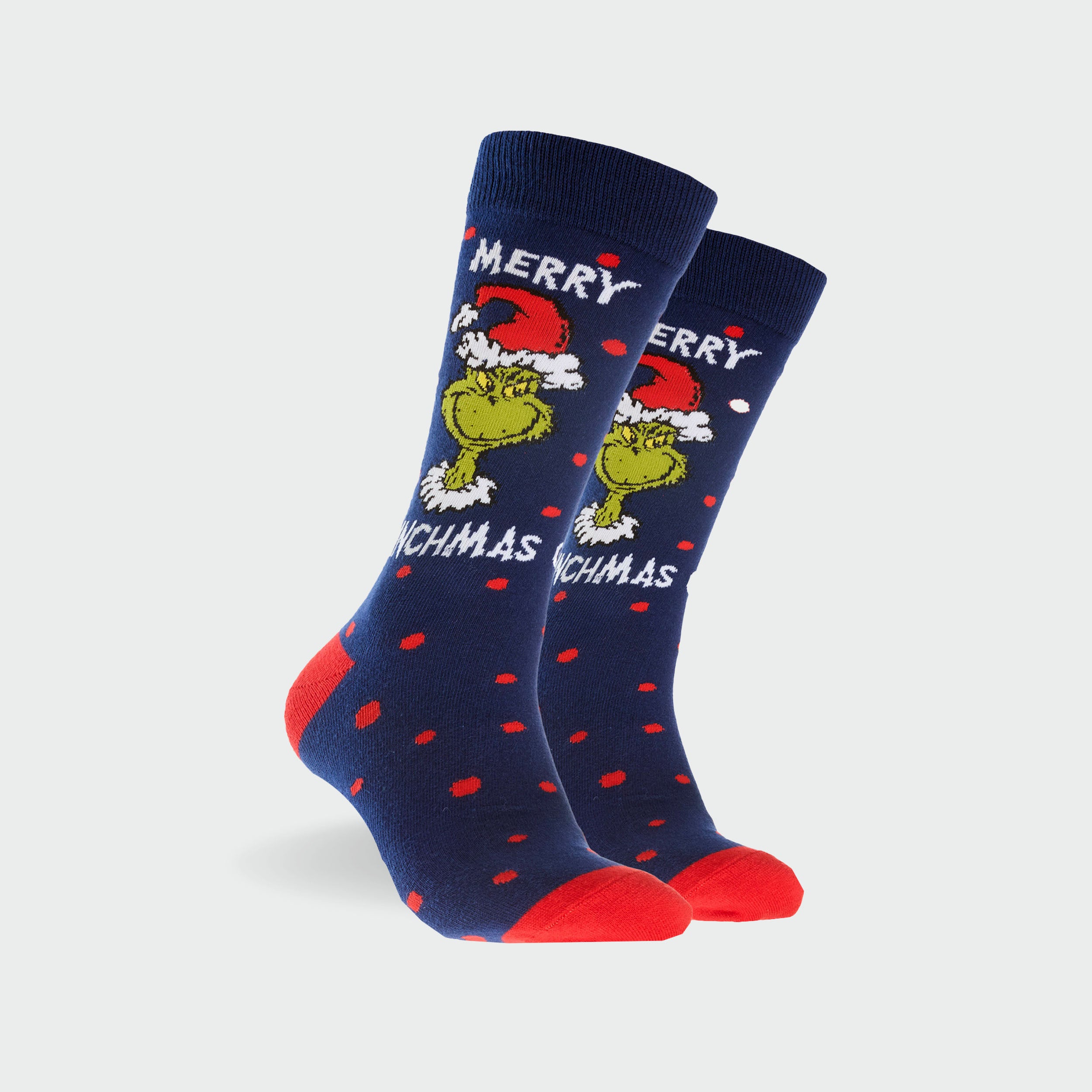 Mitchdowd Grinchmas Men's Sock - Navy