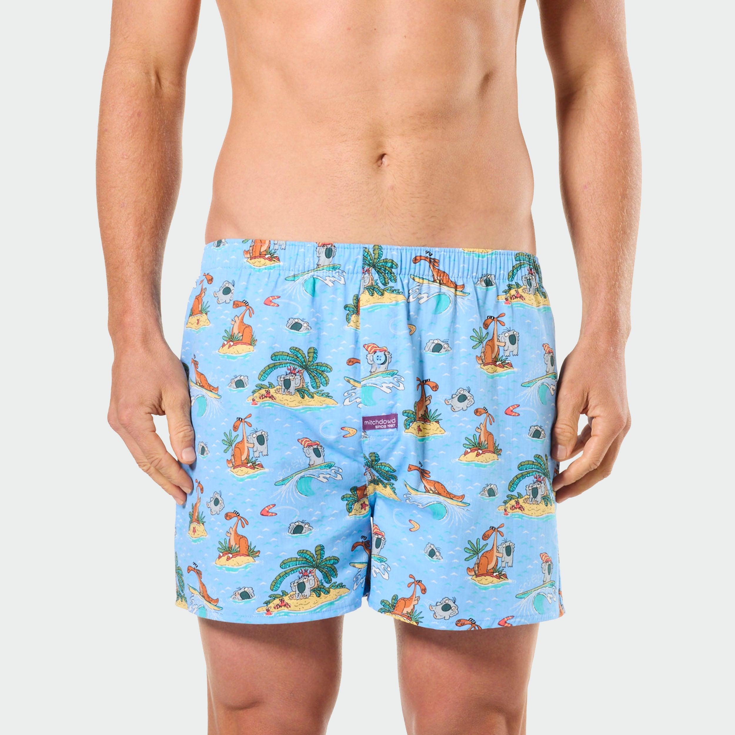 Mitchdowd Men's Island of Dr. Moreroo Boxer Shorts