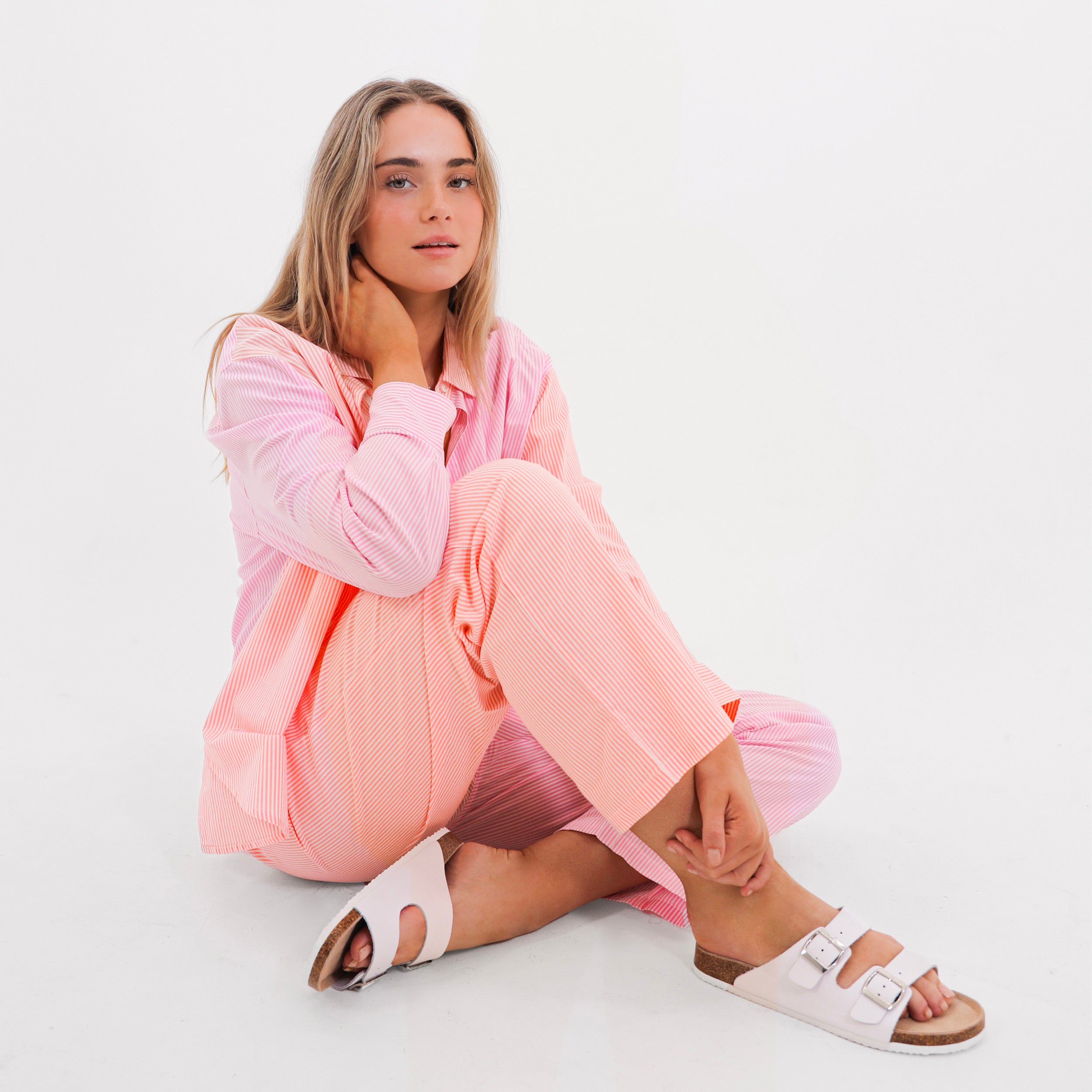Mitchdowd Womens Bamboo Pink Pyjama Pants