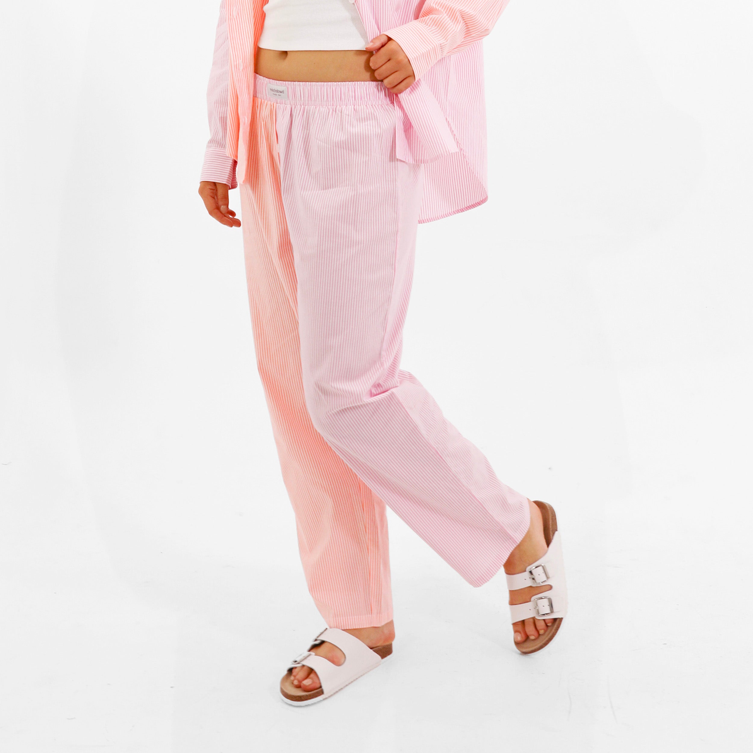 Mitchdowd Womens Bamboo Pink Pyjama Pants