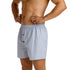 Men's Blue Check Cotton Boxer Shorts Value 6 Pack – Blue