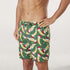 Men's Jolly Banana Christmas Cotton Sleep Short - Green