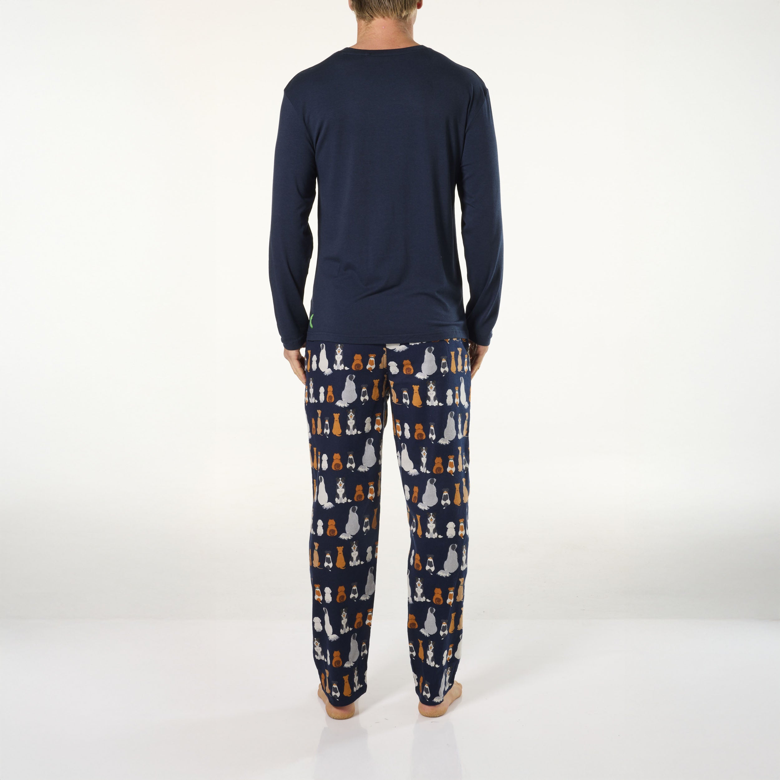 Men's Bamboo Sleep Set - Navy
