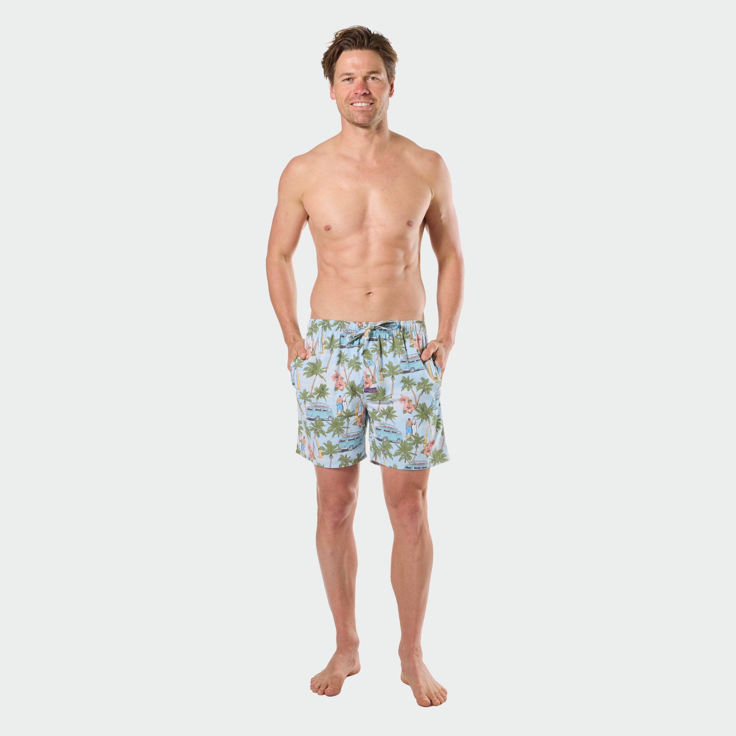 Men’s Beach Surf Van Sleep ShortMen’s Beach Surf Van Sleep Short