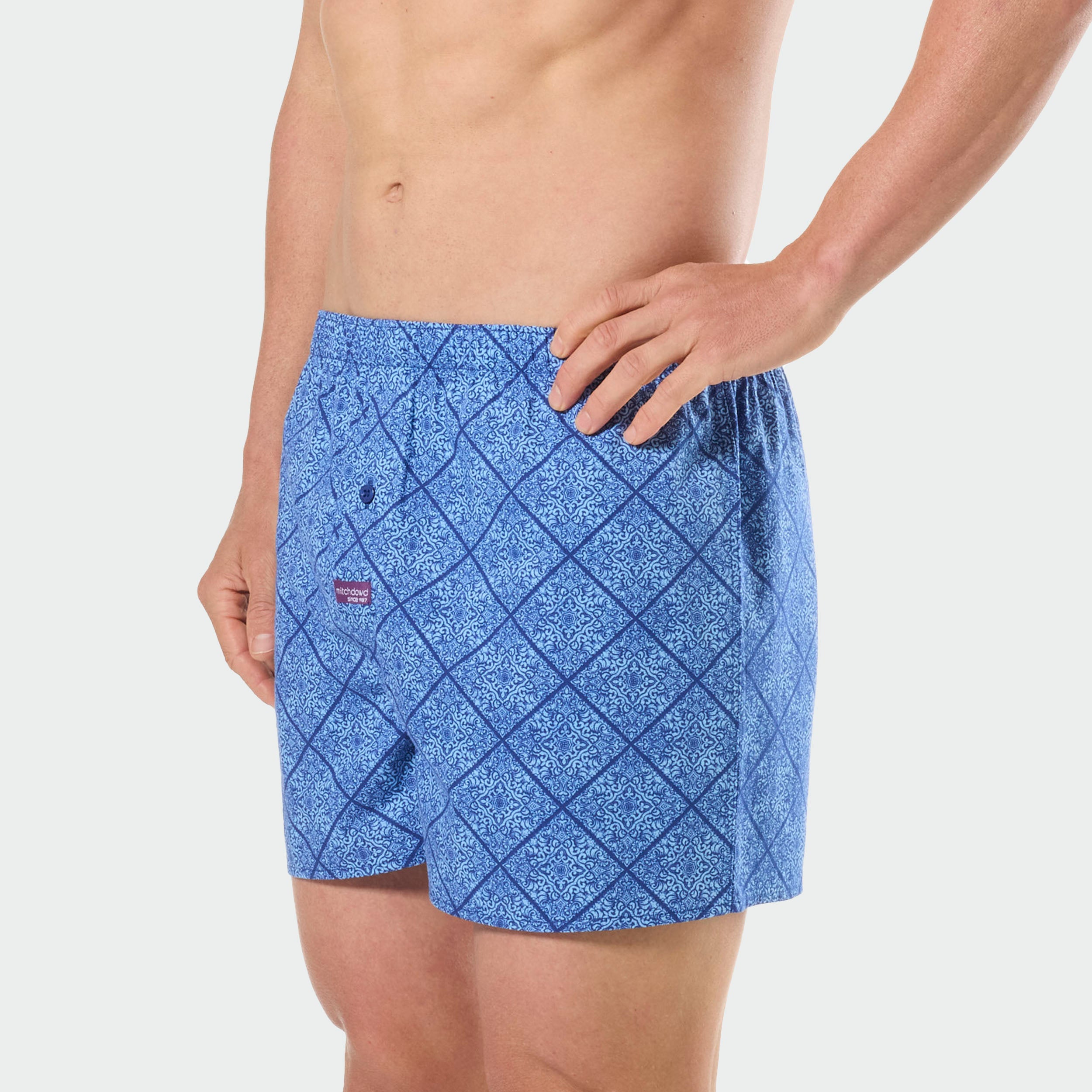 Mitchdowd Men’s Comfort Boxer Shorts 3 Pack