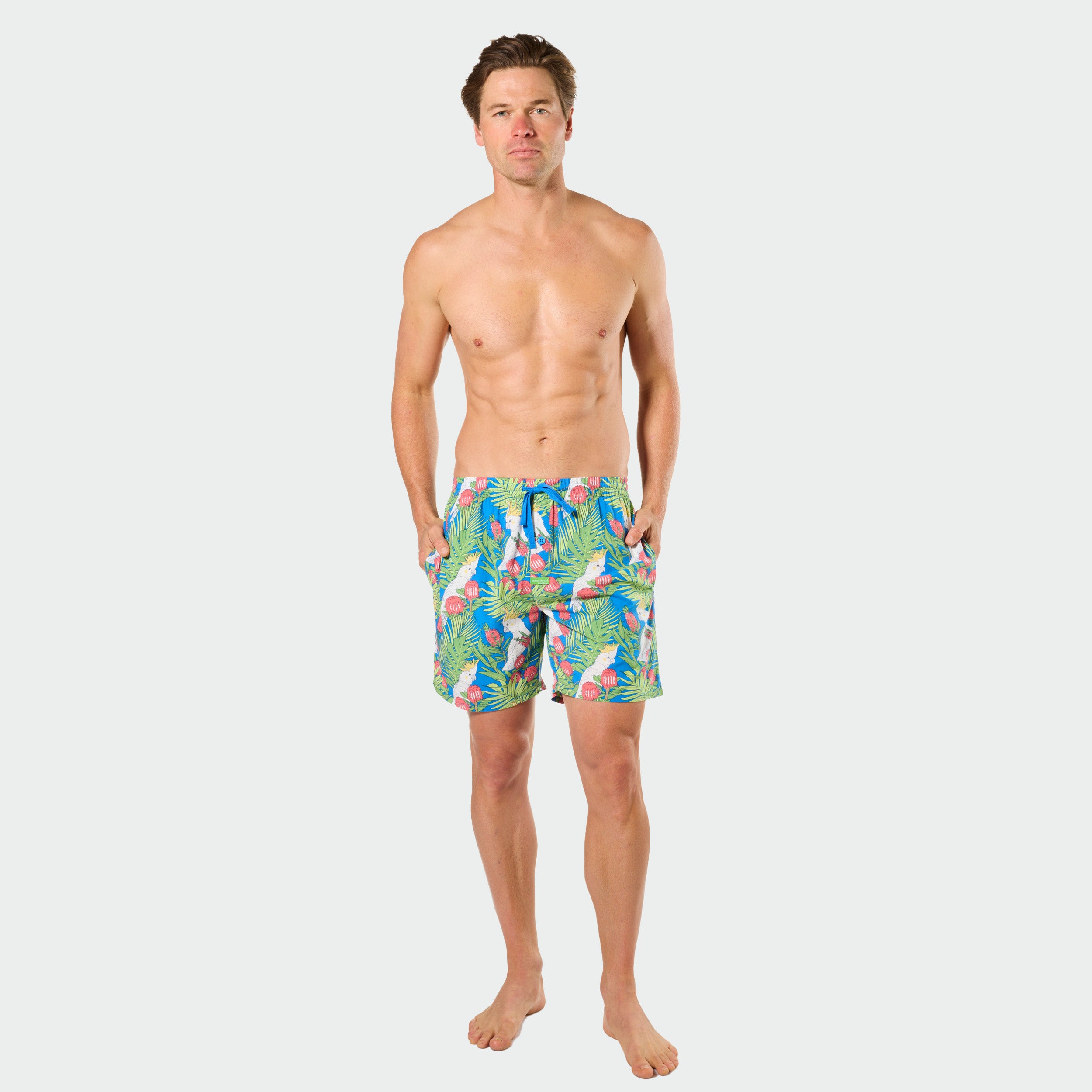 Mitch Dowd Men’s Woven Cotton Boxer Shorts