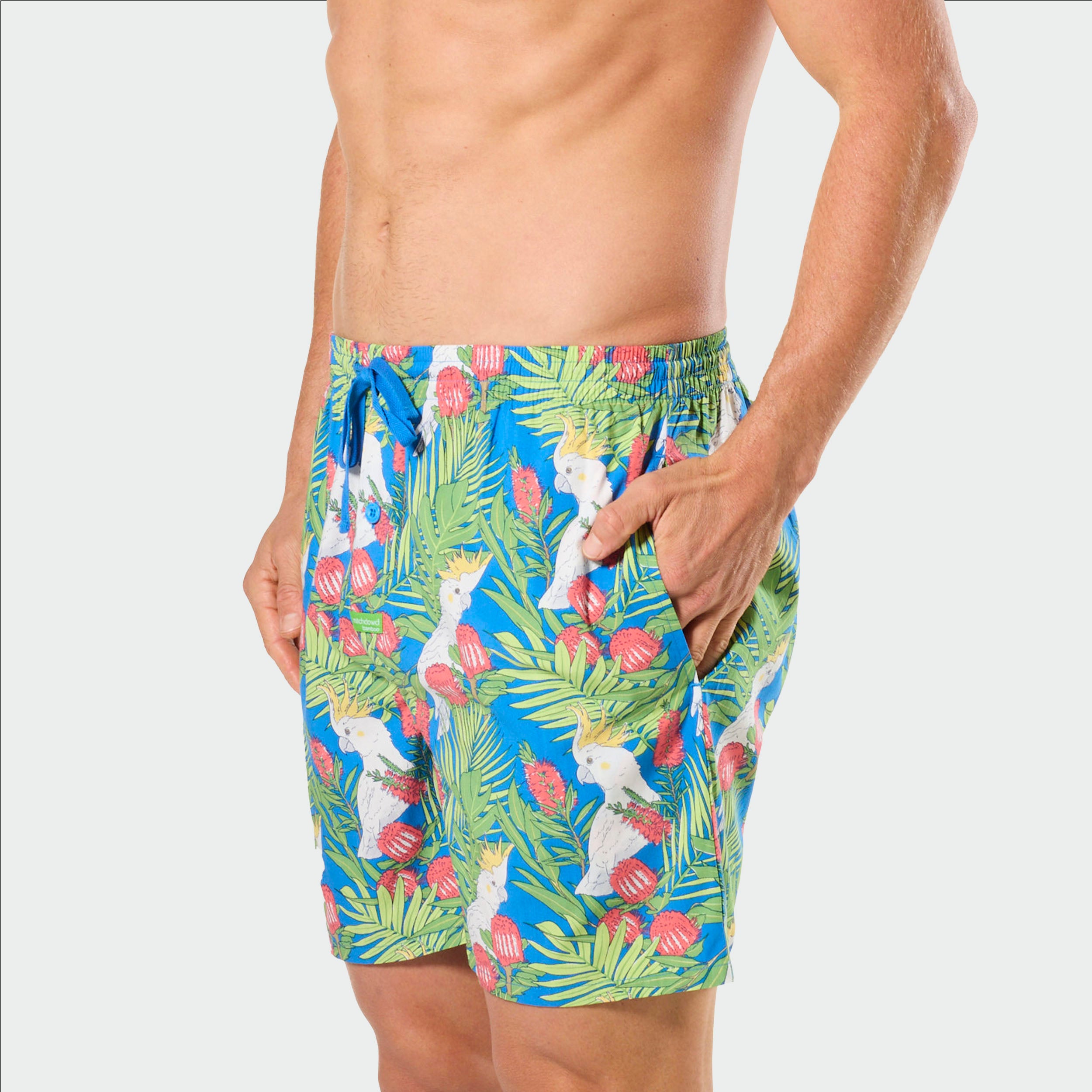 Mitch Dowd Men’s Woven Cotton Boxer Shorts