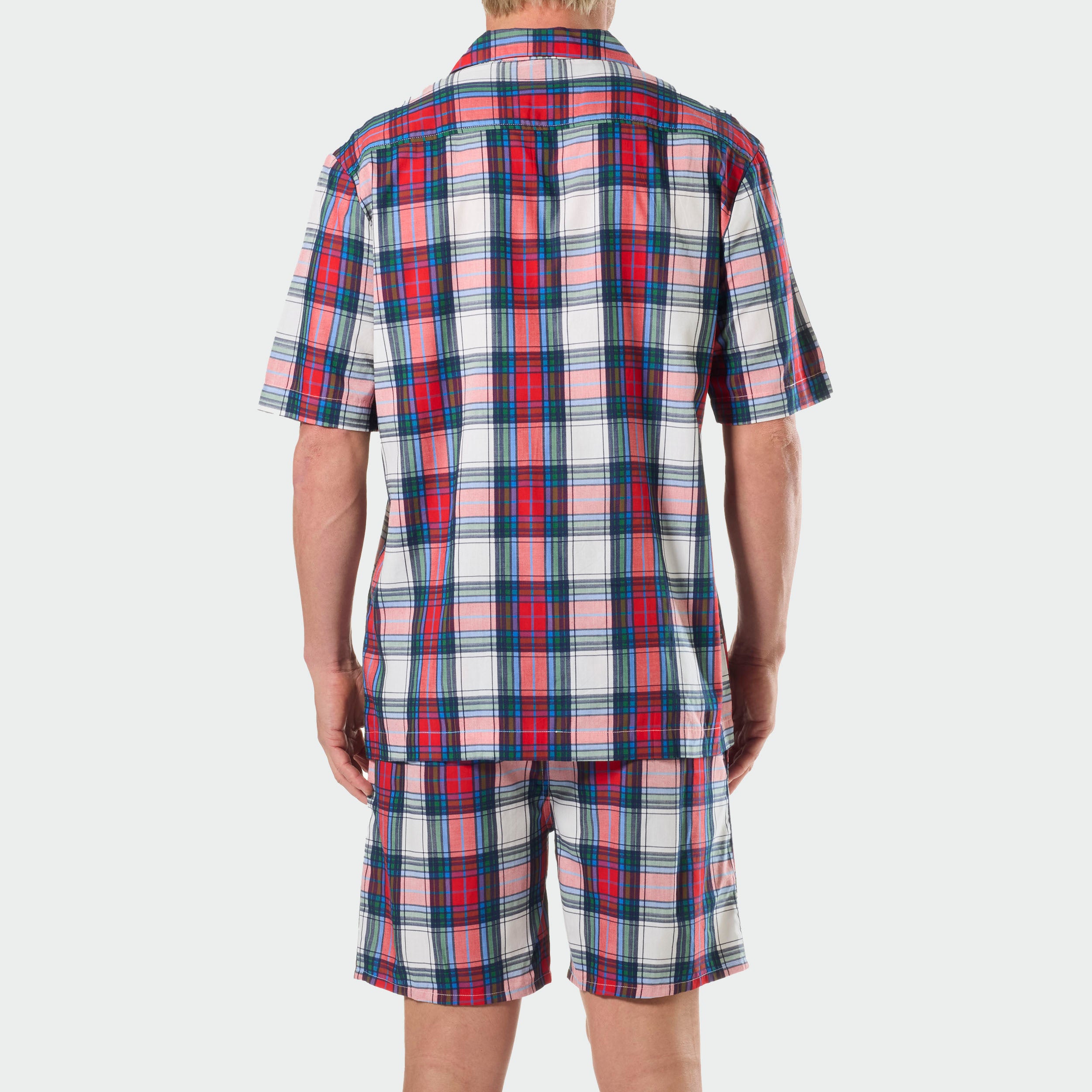 Mitchdowd Mens Check Fam Jam Bamboo PJ Set