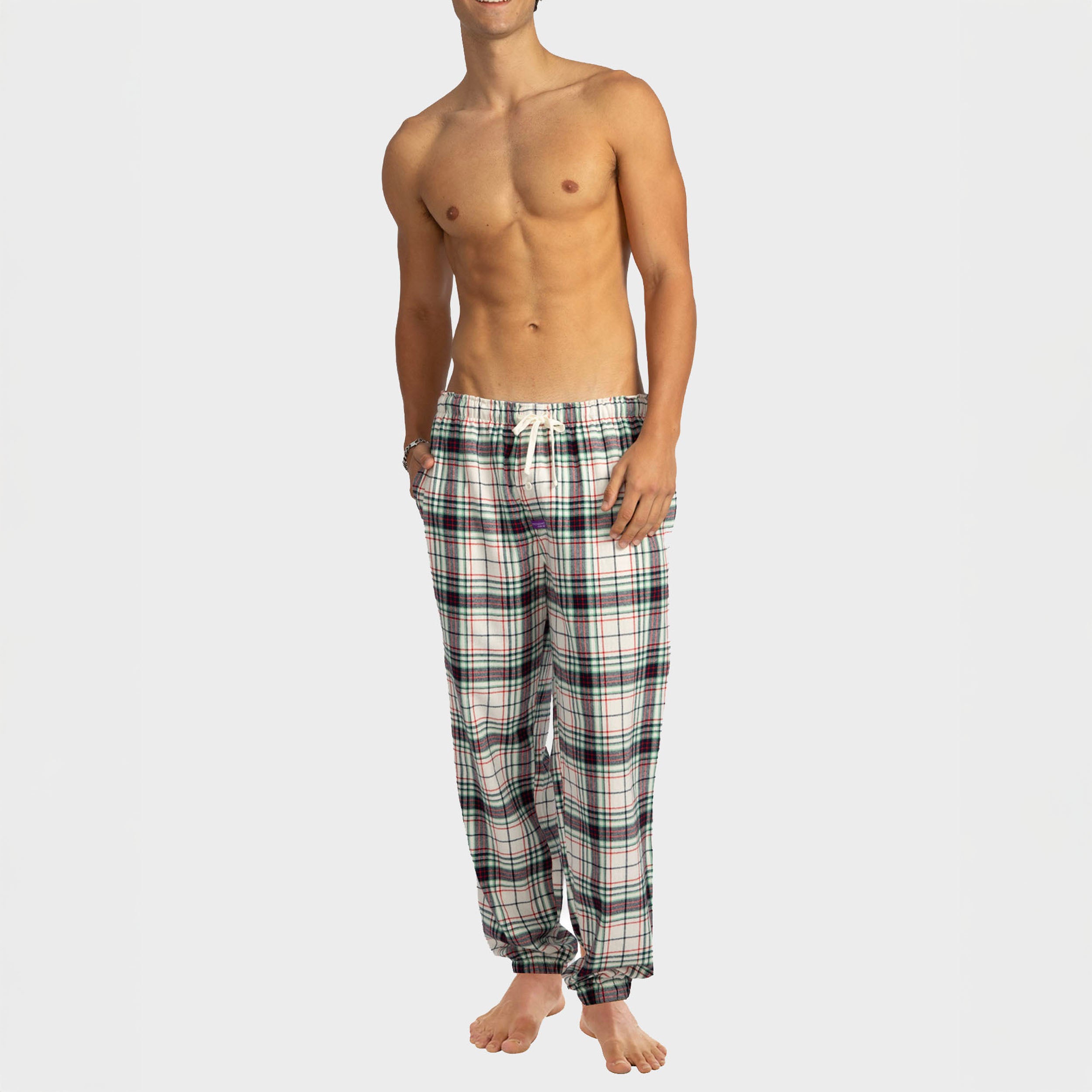 Mens Athletic Herringbone Pyjama Pant