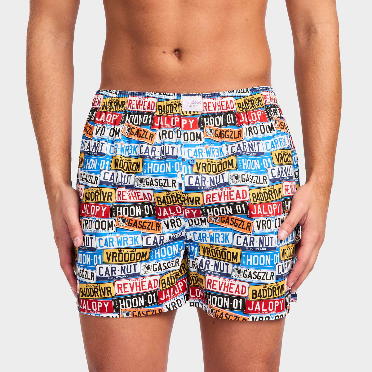 Mitchdowd Men's Vroom Cotton Boxer Short