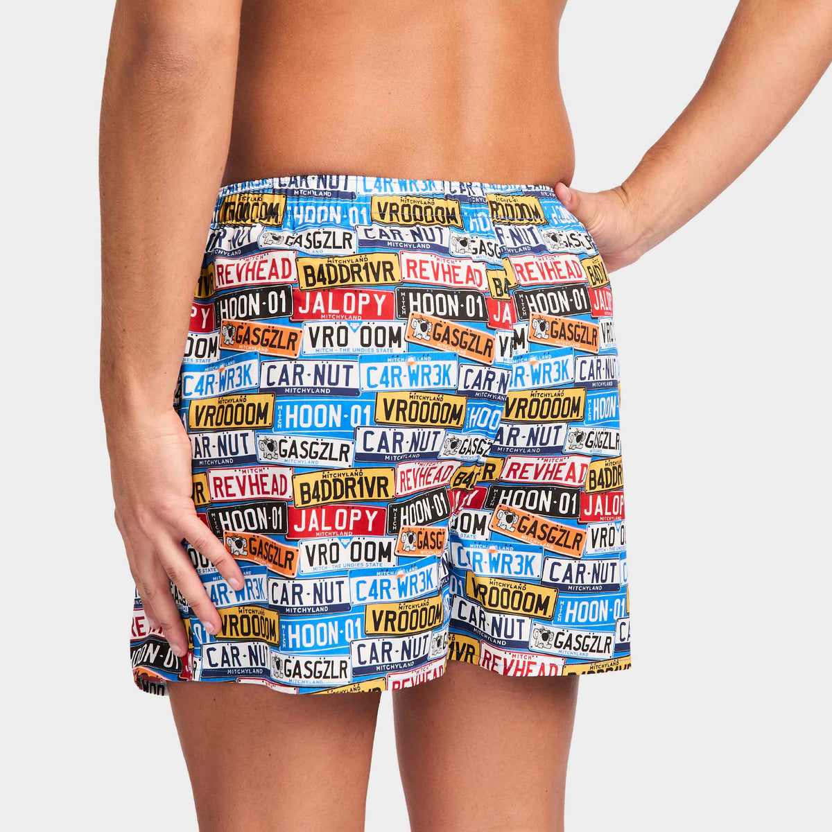 Mitchdowd Men's Vroom Cotton Boxer Short