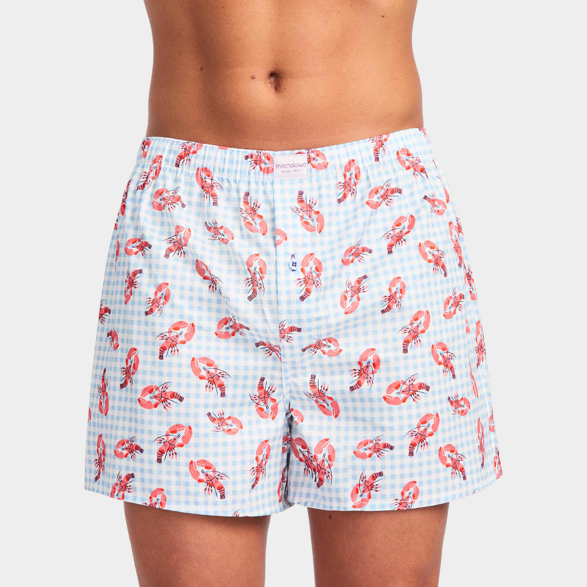 Mitchdowd Men's Cray Pots Cotton Boxers 3 Pack
