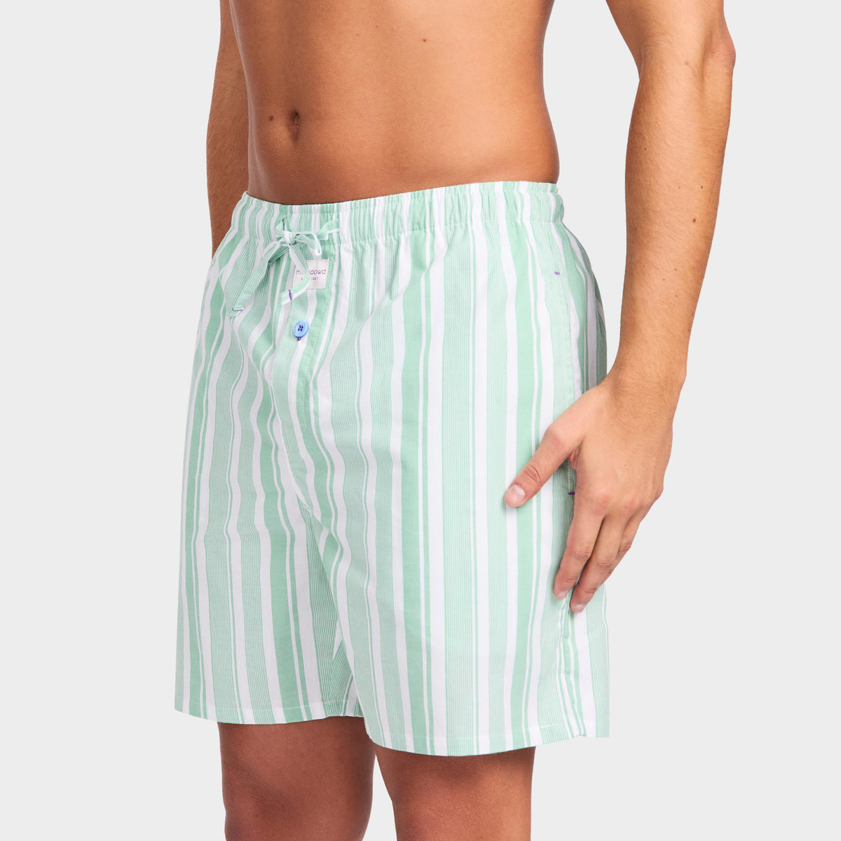 Mitchdowd Men's Jungle Juice Cotton Sleep Shorts