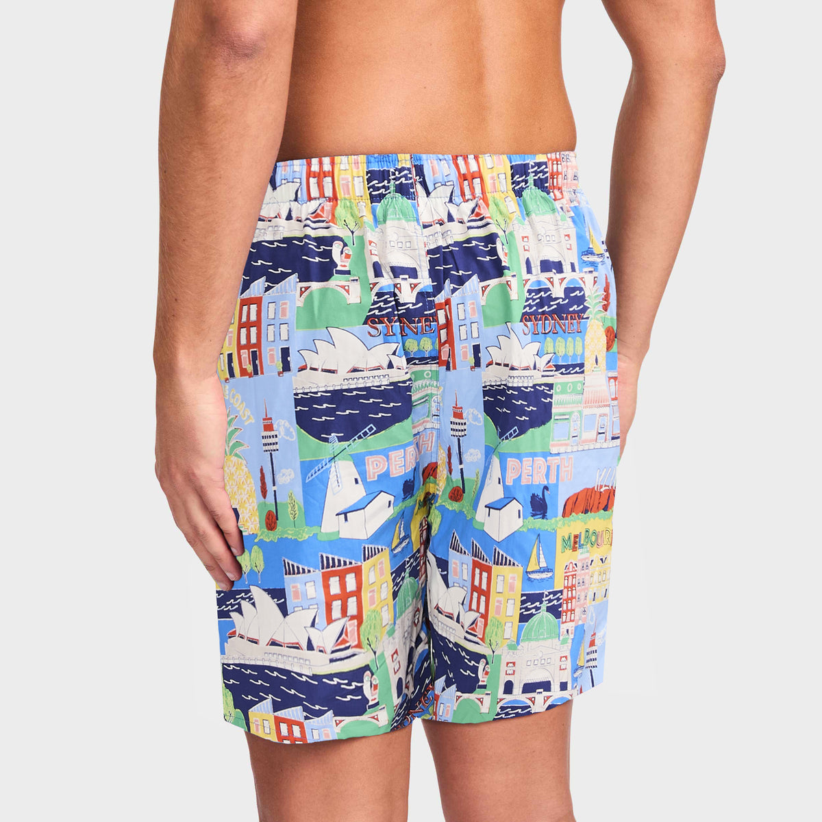 Mitchdowd Men's City Side Bamboo Sleep Short