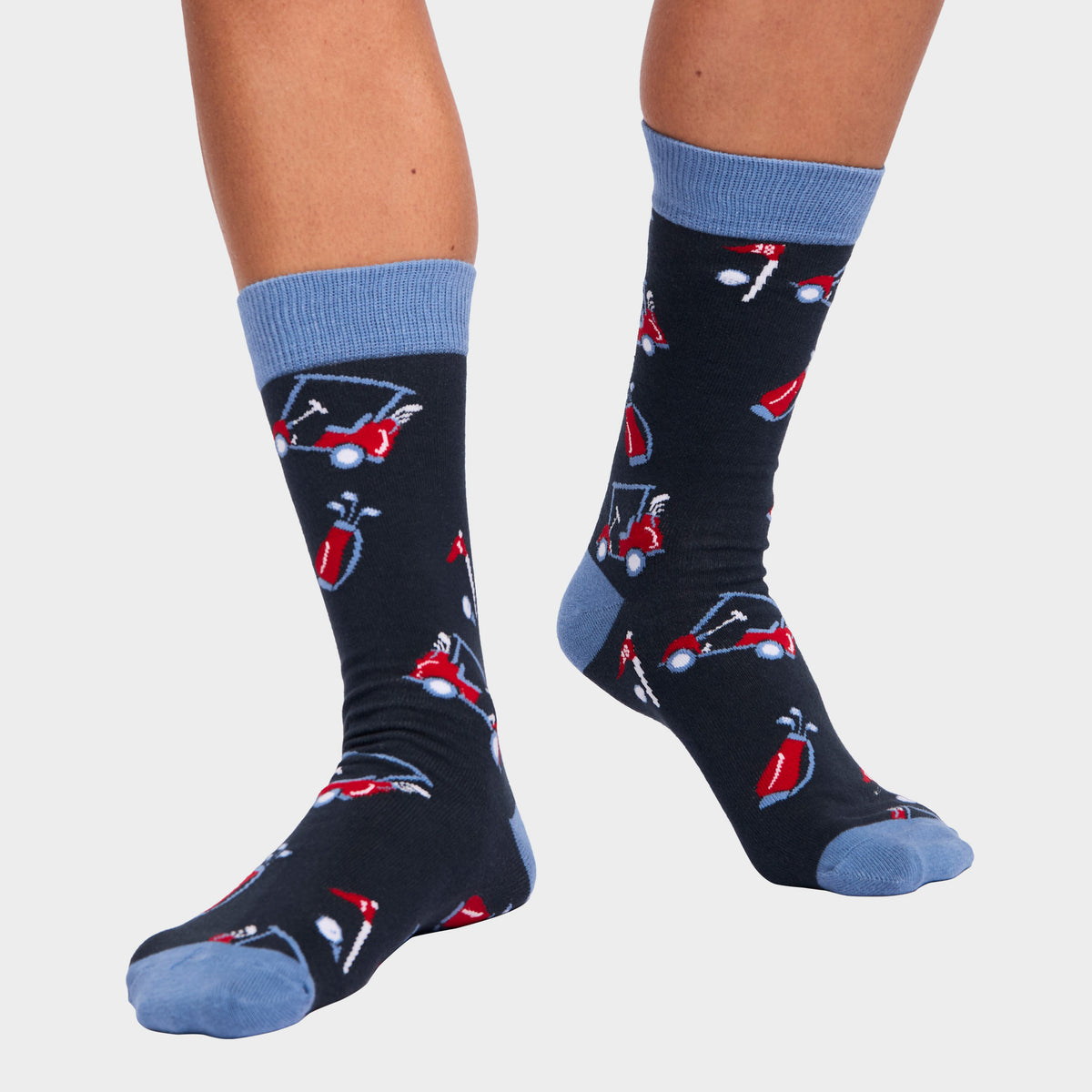 Mitchdowd Men’s Golfer Cotton Boxer and Sock Gift Box