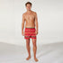 Men's Grinch Christmas Fair Isle Boxer Shorts - Red