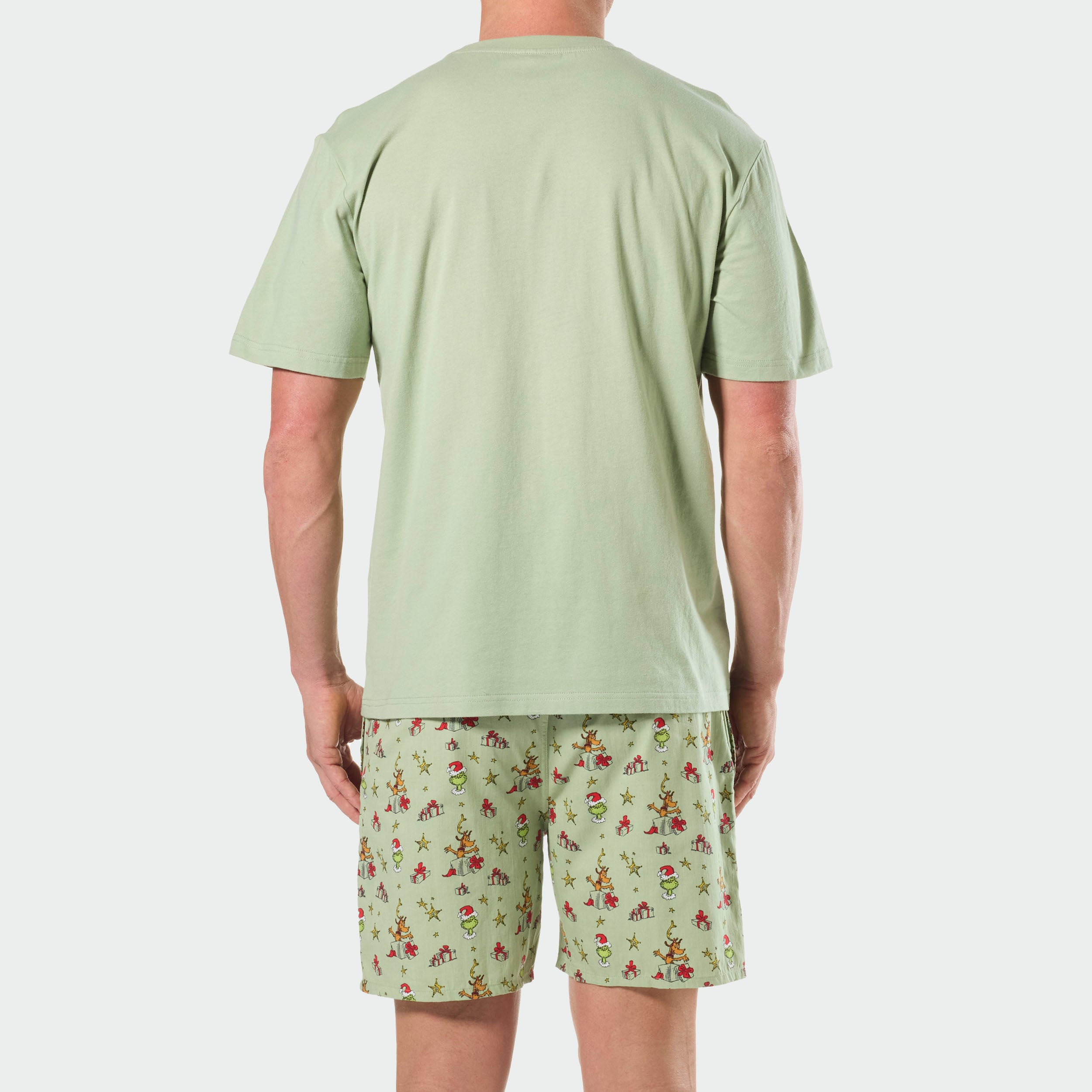 Mitchdowd Pastel Grinch Men's Pyjama Set