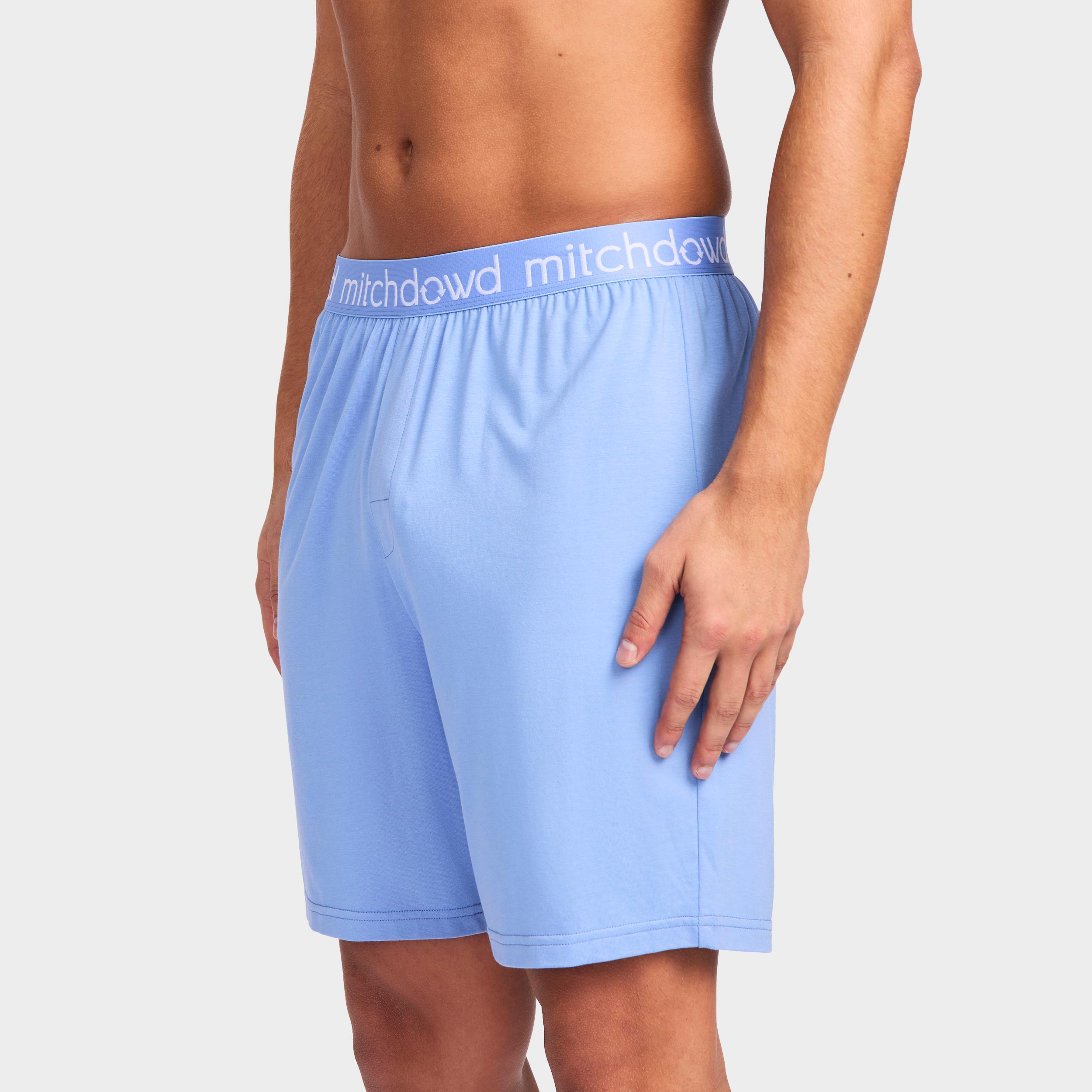 Mitchdowd Men’s Bamboo Knit Sleep Shorts