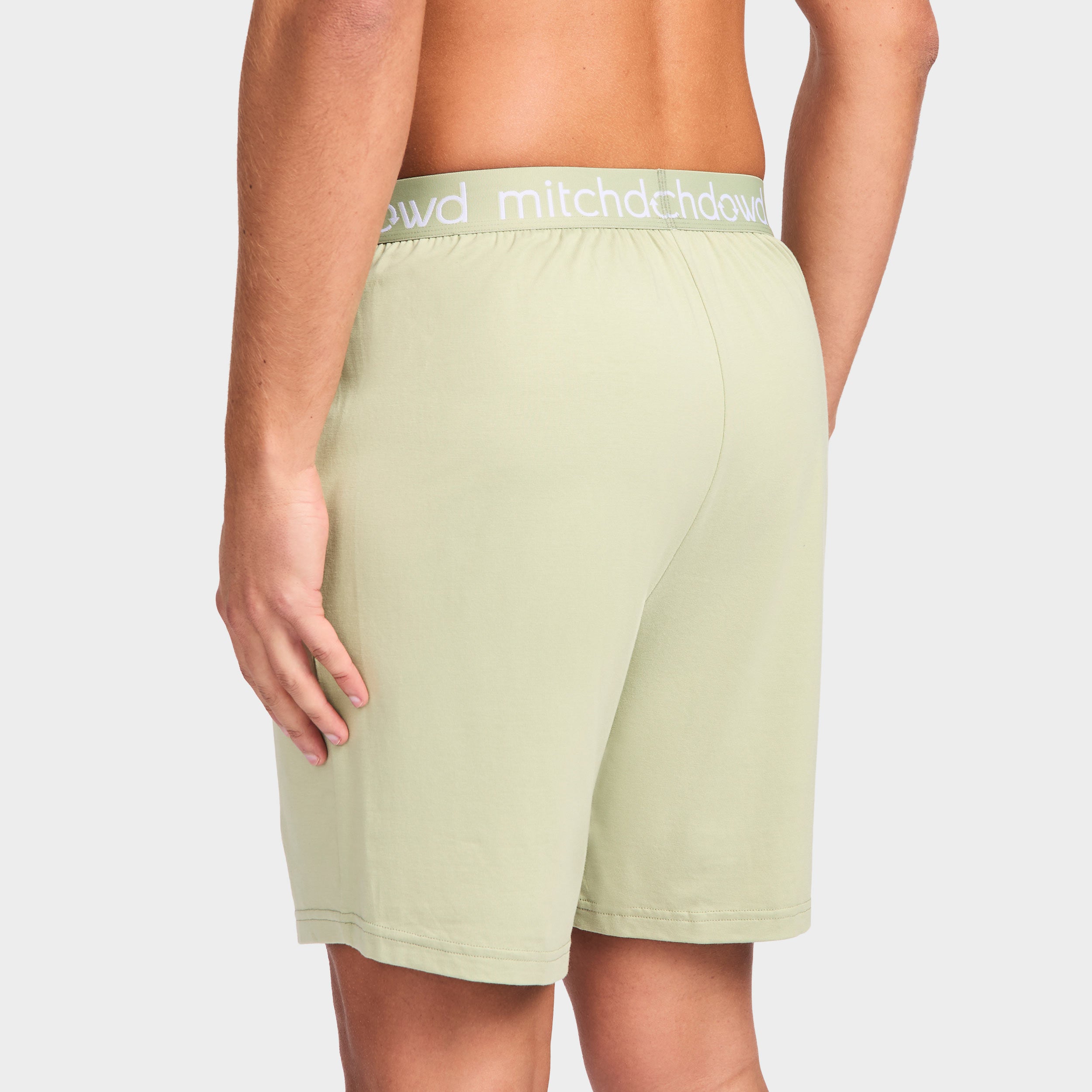Mitchdowd Men’s Bamboo Knit Sleep Shorts