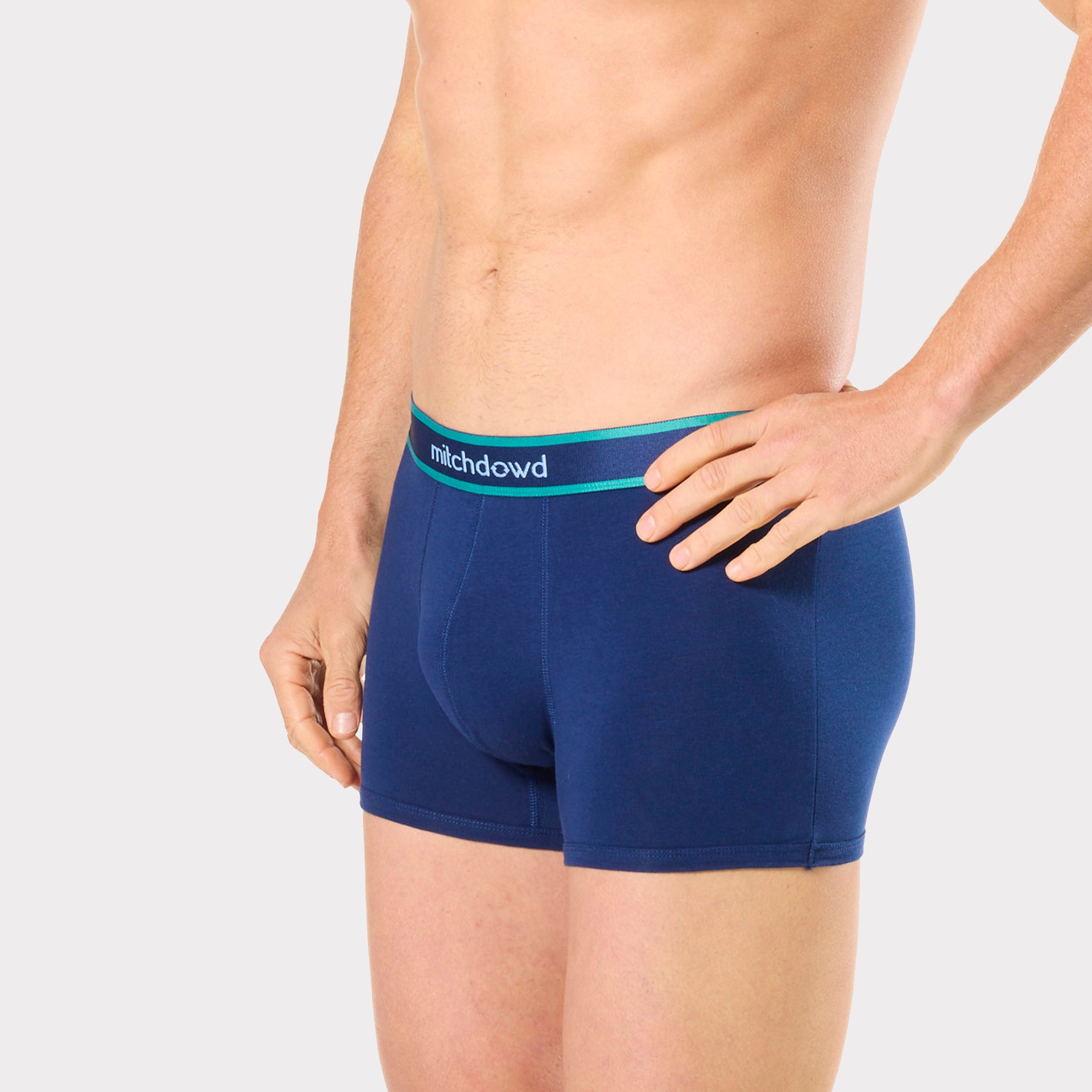 Mitchdowd Mens 3 Pack Bamboo Trunks