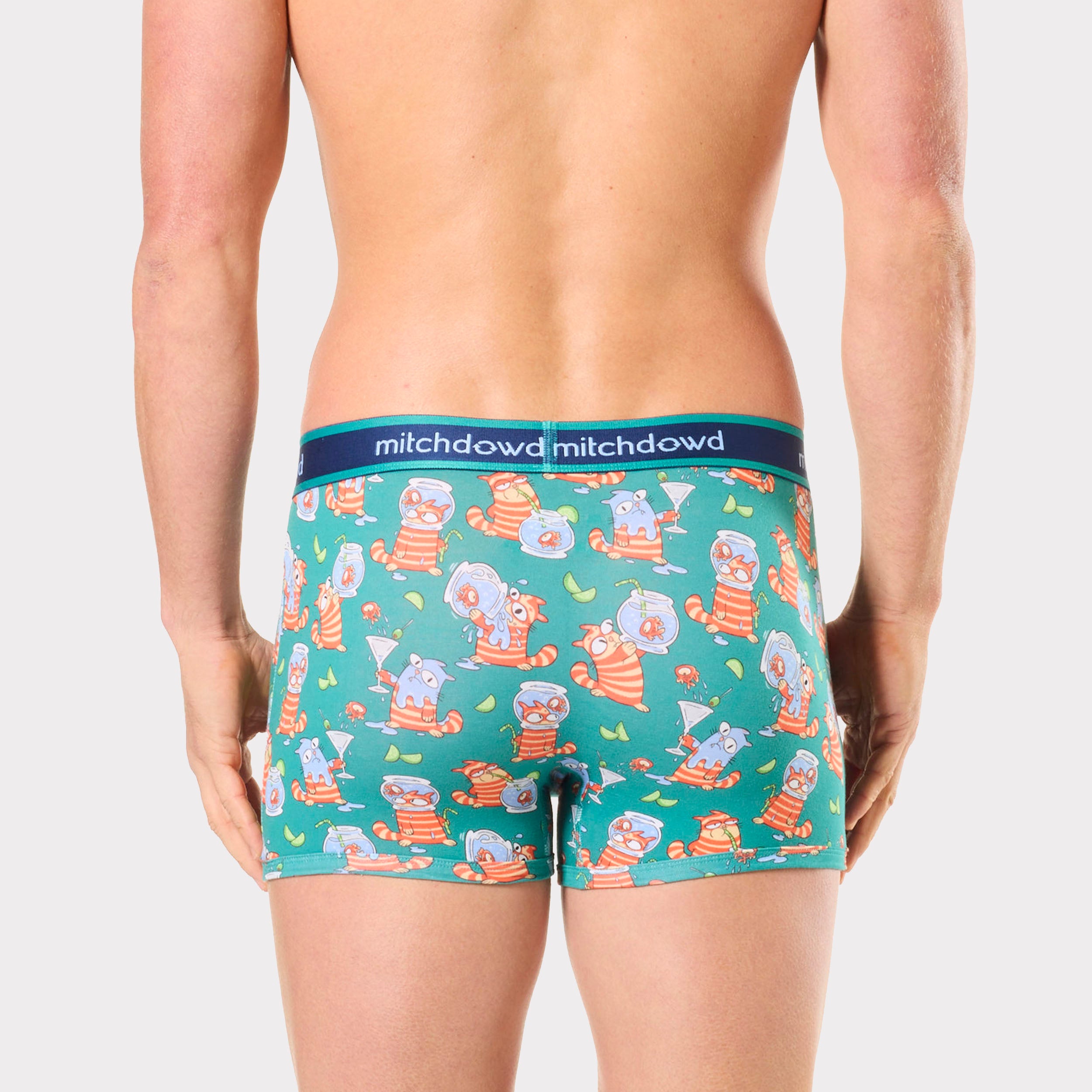 Mitchdowd Mens 3 Pack Bamboo Trunks