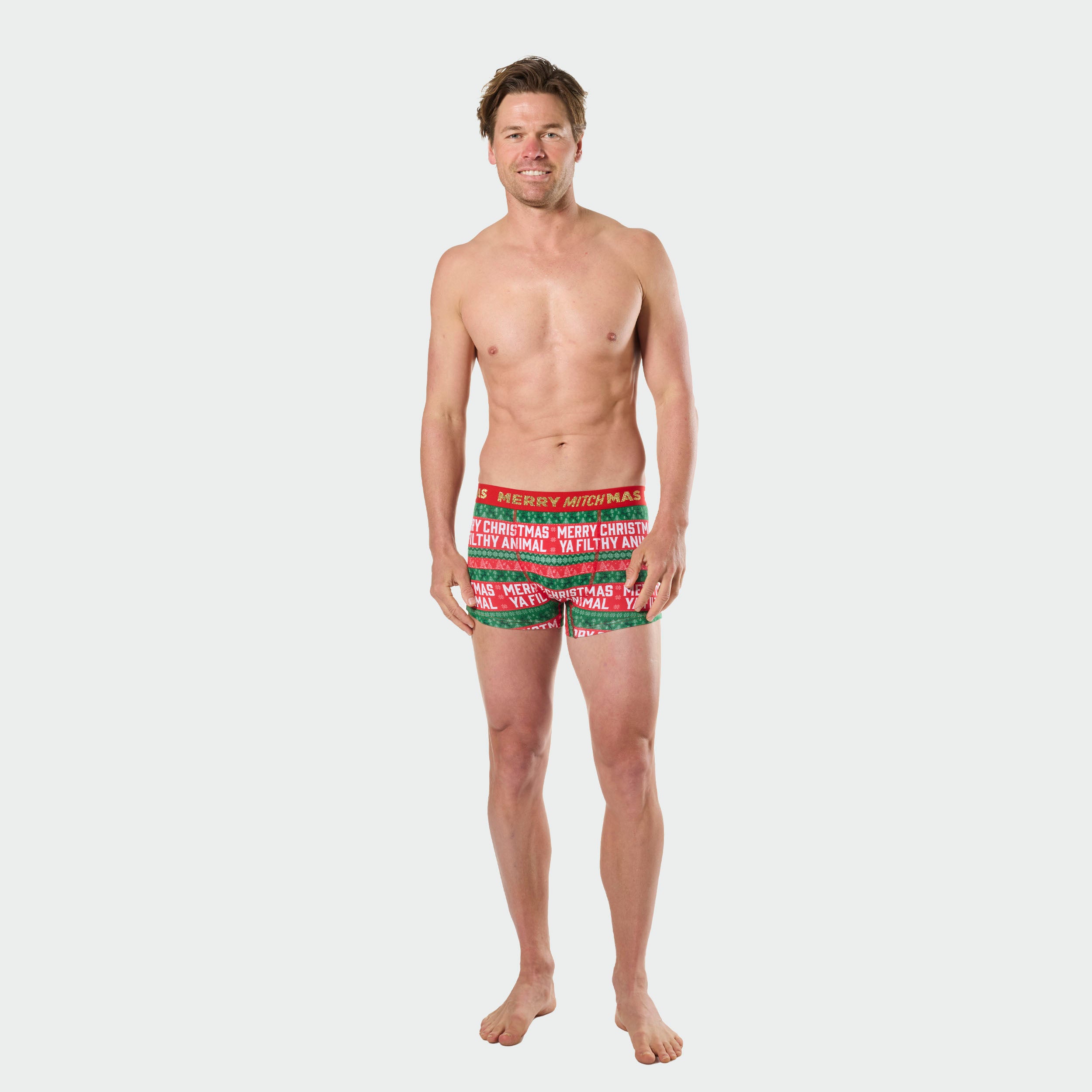 Mitchdowd Filthy Animal Christmas Mens Trunk