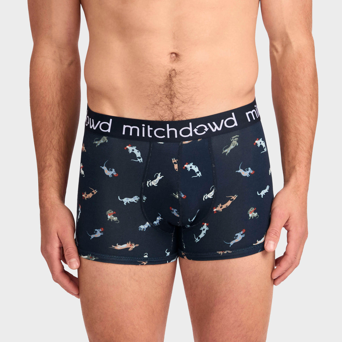 Mitchdowd Walk the Dog Men’s Bamboo Trunk and Sports Bag Gift Box