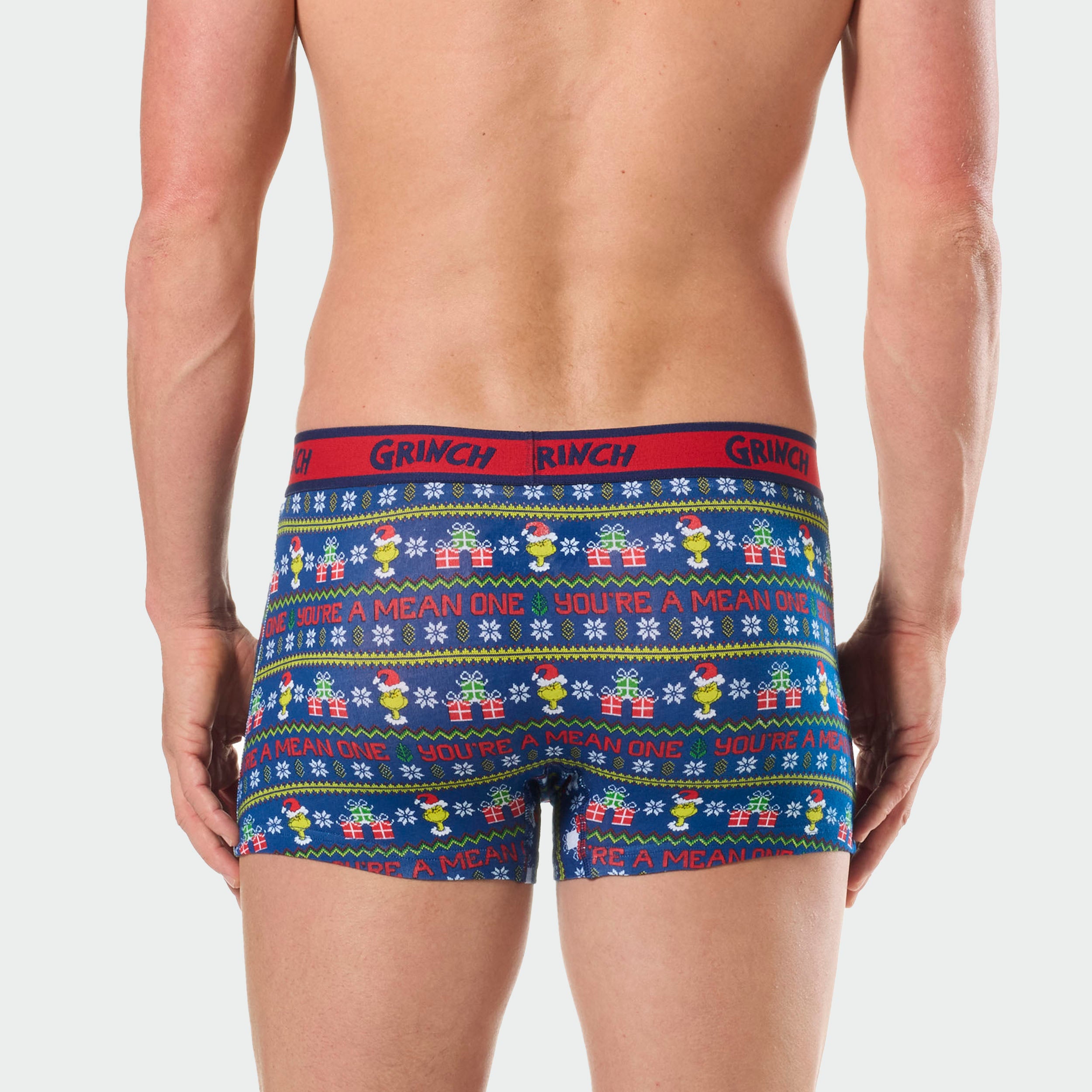 Mitchdowd Mean One Grinch Christmas Men's Trunk