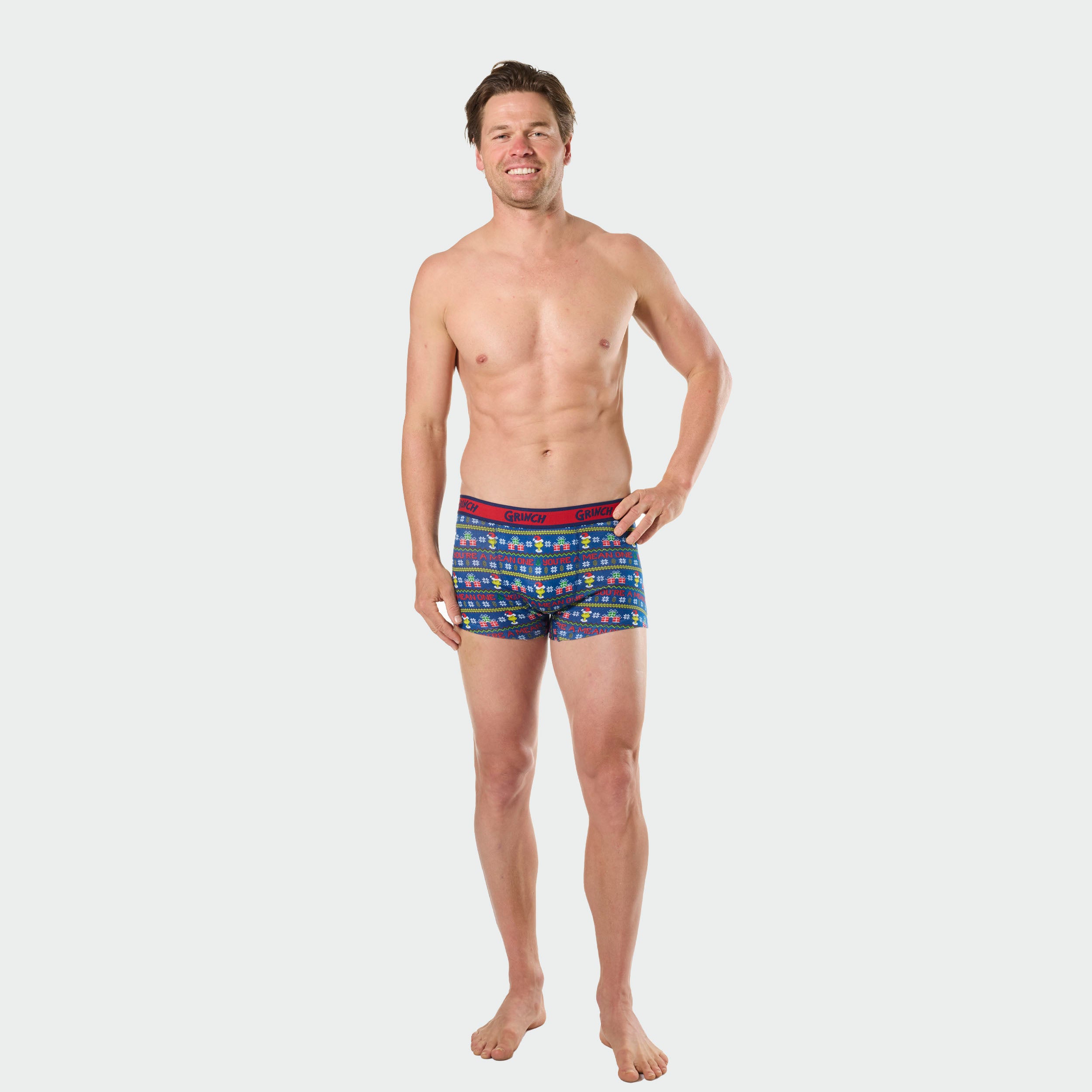 Mitchdowd Mean One Grinch Christmas Men's Trunk