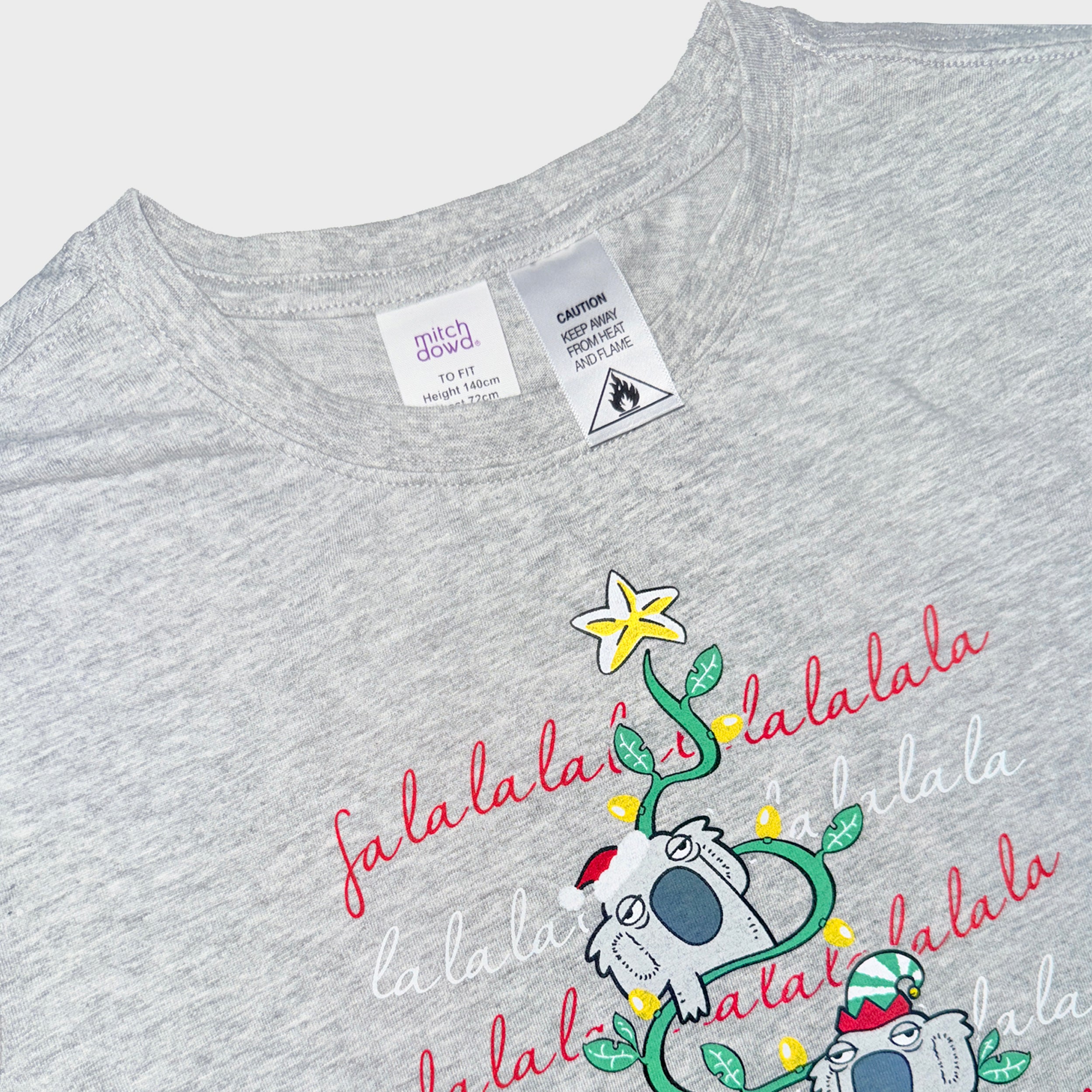 Kids Christmas Koala Men's Pyjama Set