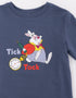 Boy's Alice In Wonderland Tick Tock Long Sleeve Pyjama Set