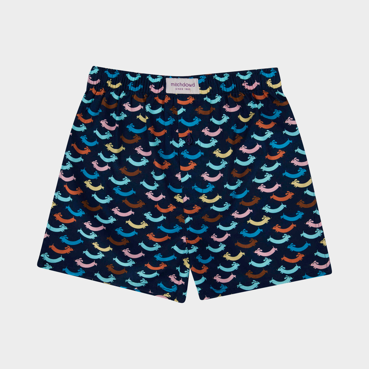 Mitchdowd Boys Dognuts Cotton Boxer Shorts 3 Pack