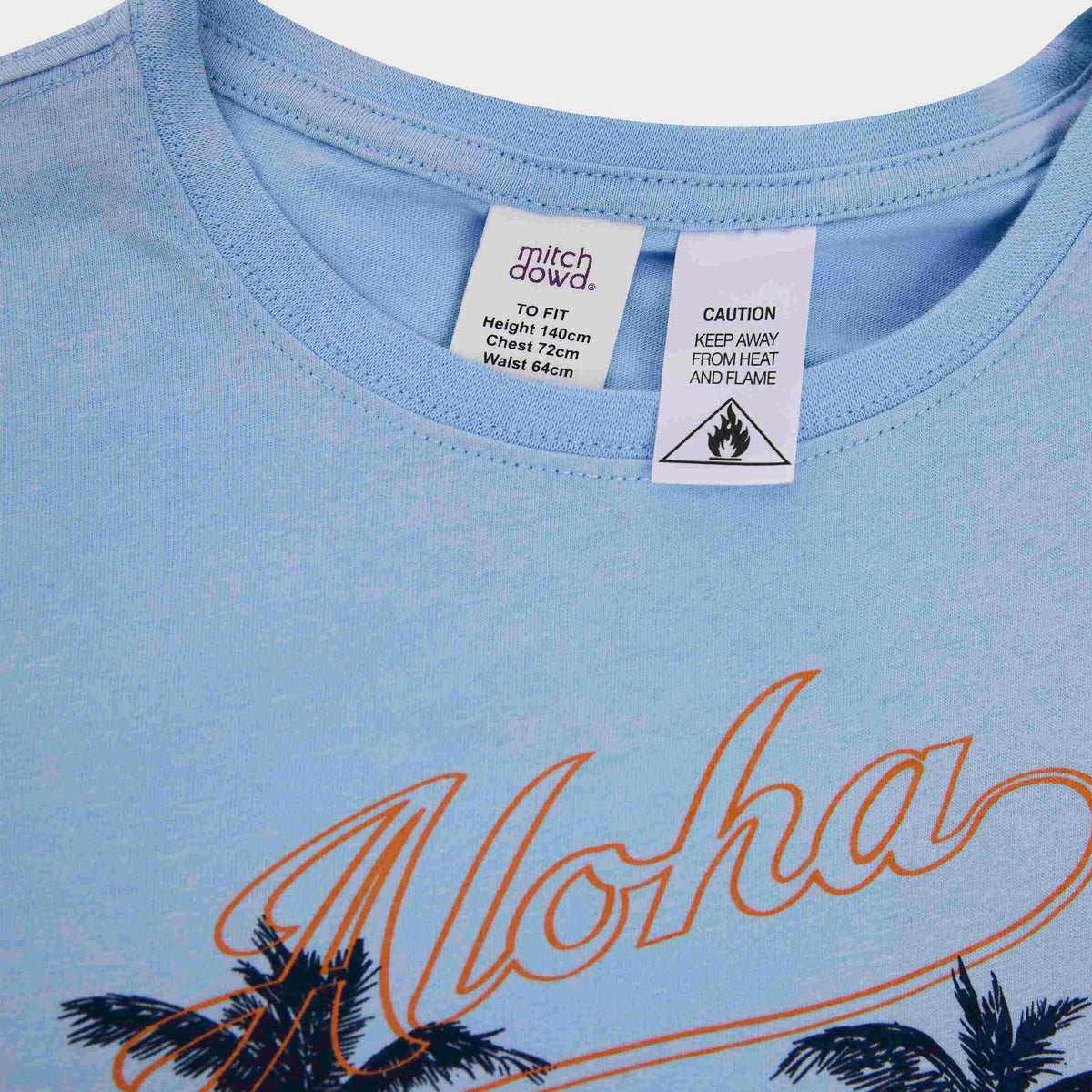 Mitchdowd Kids Surf 1968 Cotton Pyjama Set