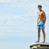 Men's Bright Great Wave Repreve® Swim Shorts - Blue