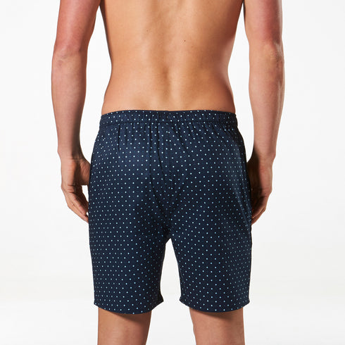 Men's Brooklyn Cotton Pyjama Shorts - Navy