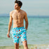 Men's Star Fish Cotton Printed Woven Sleep Shorts 2 Pack - Blue & Navy