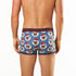 Men's Chistmas Pugs Printed Mid-Length Trunk