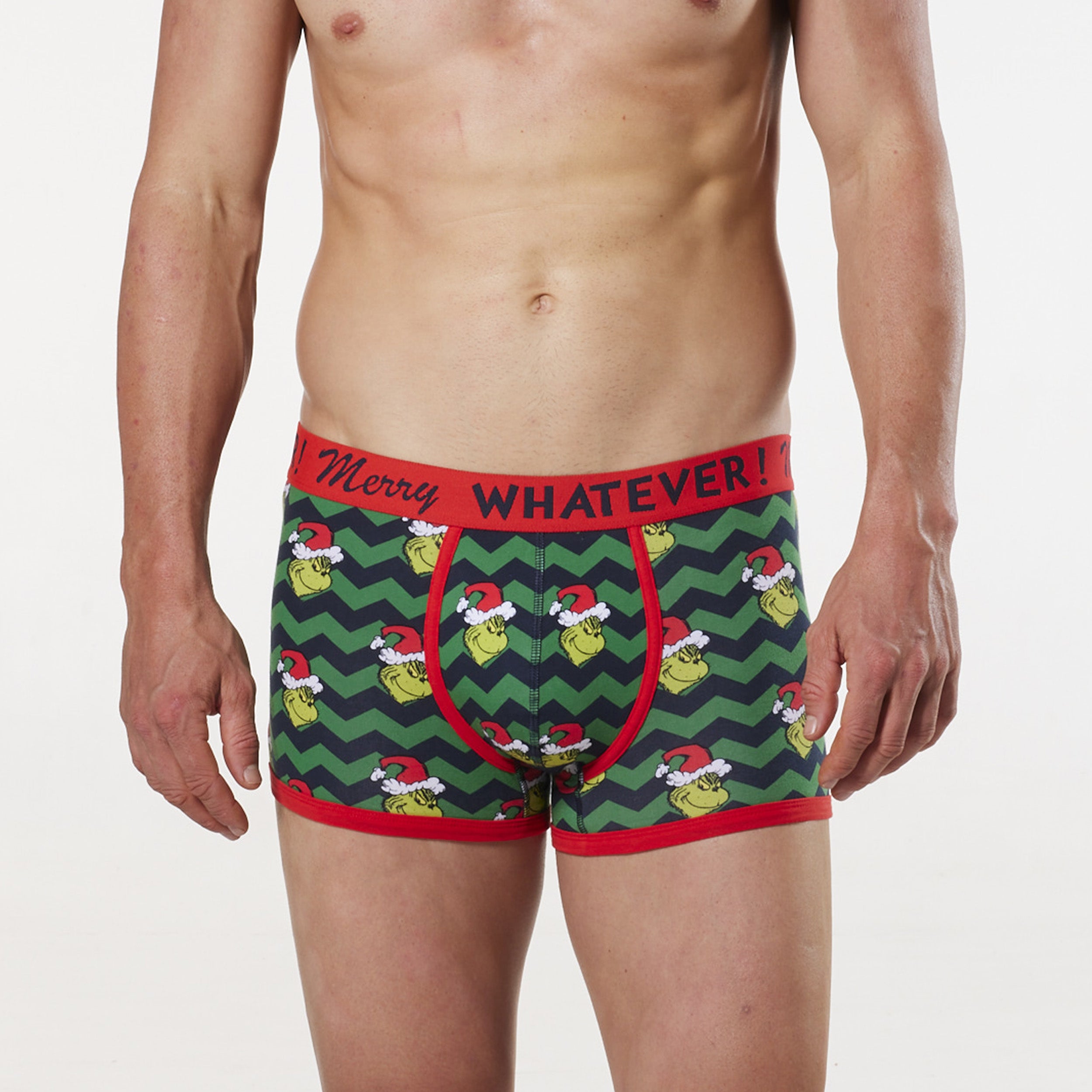 Men's Grinch Grinchmas Cotton Trunk - Image 4