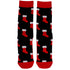 Men's Well Hung Cotton Crew Socks - Red
