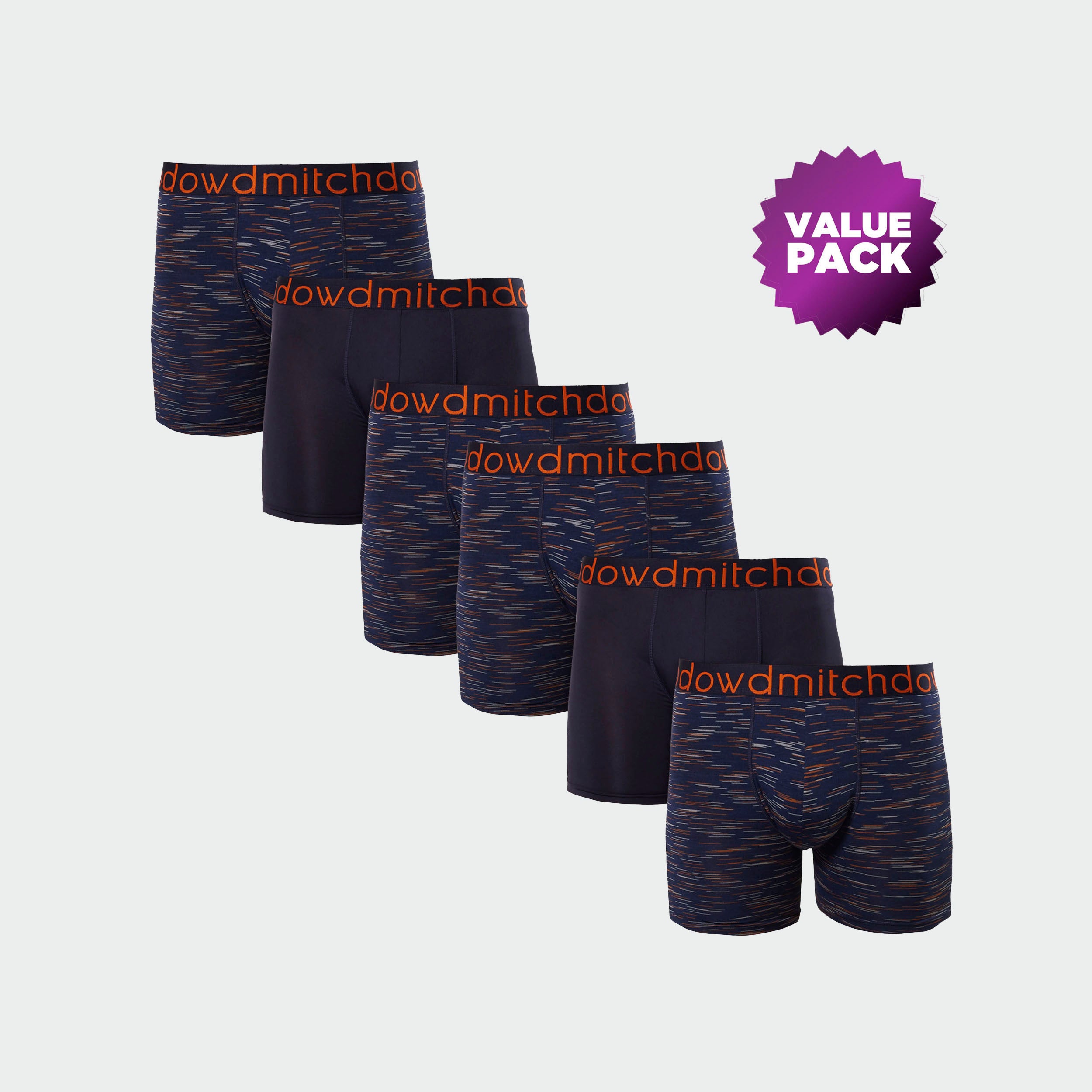 Men's Everyday Classics Active Trunks 3 Pack - Navy - Image 1