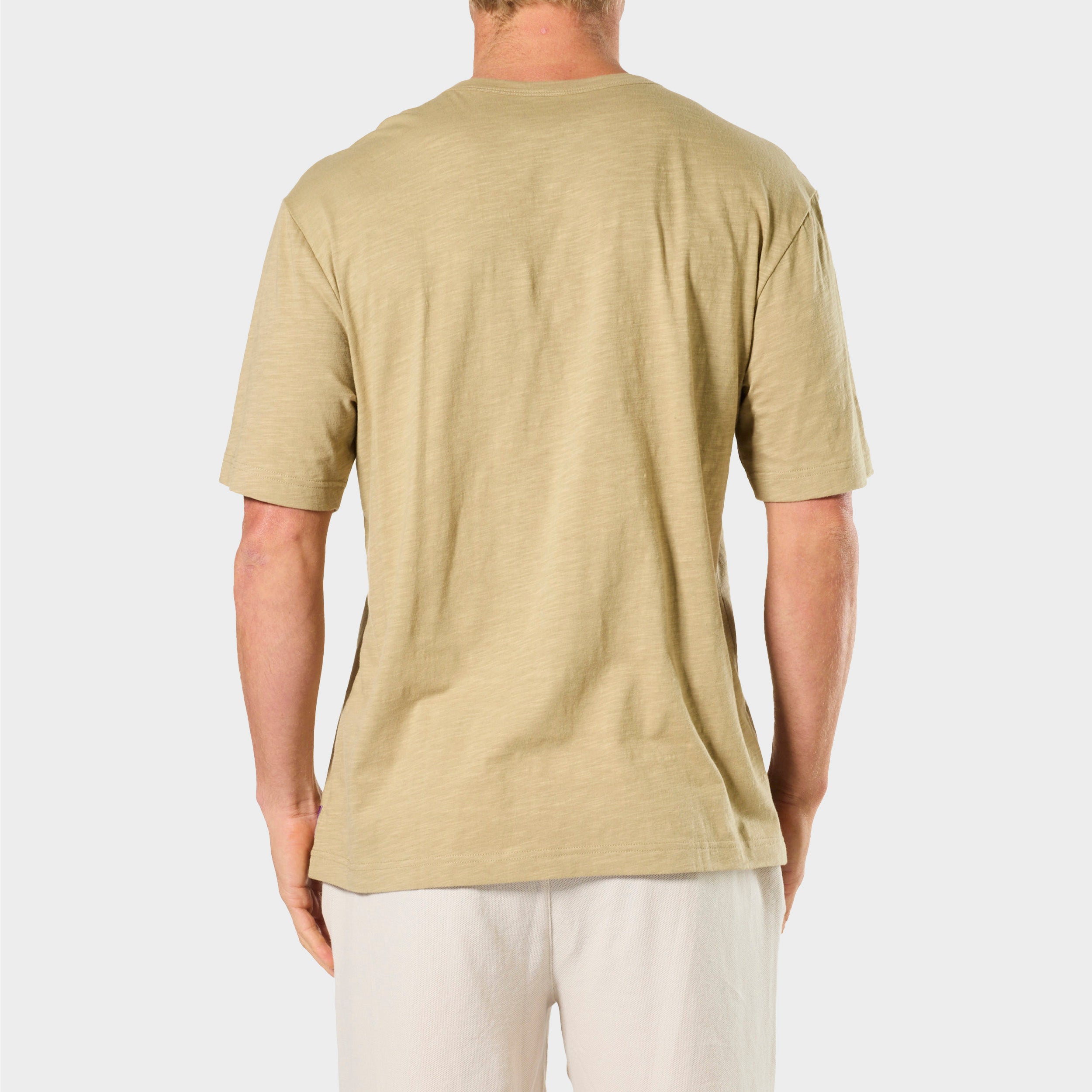 Mitchdowd Mens Slub Natural Sleep Tee