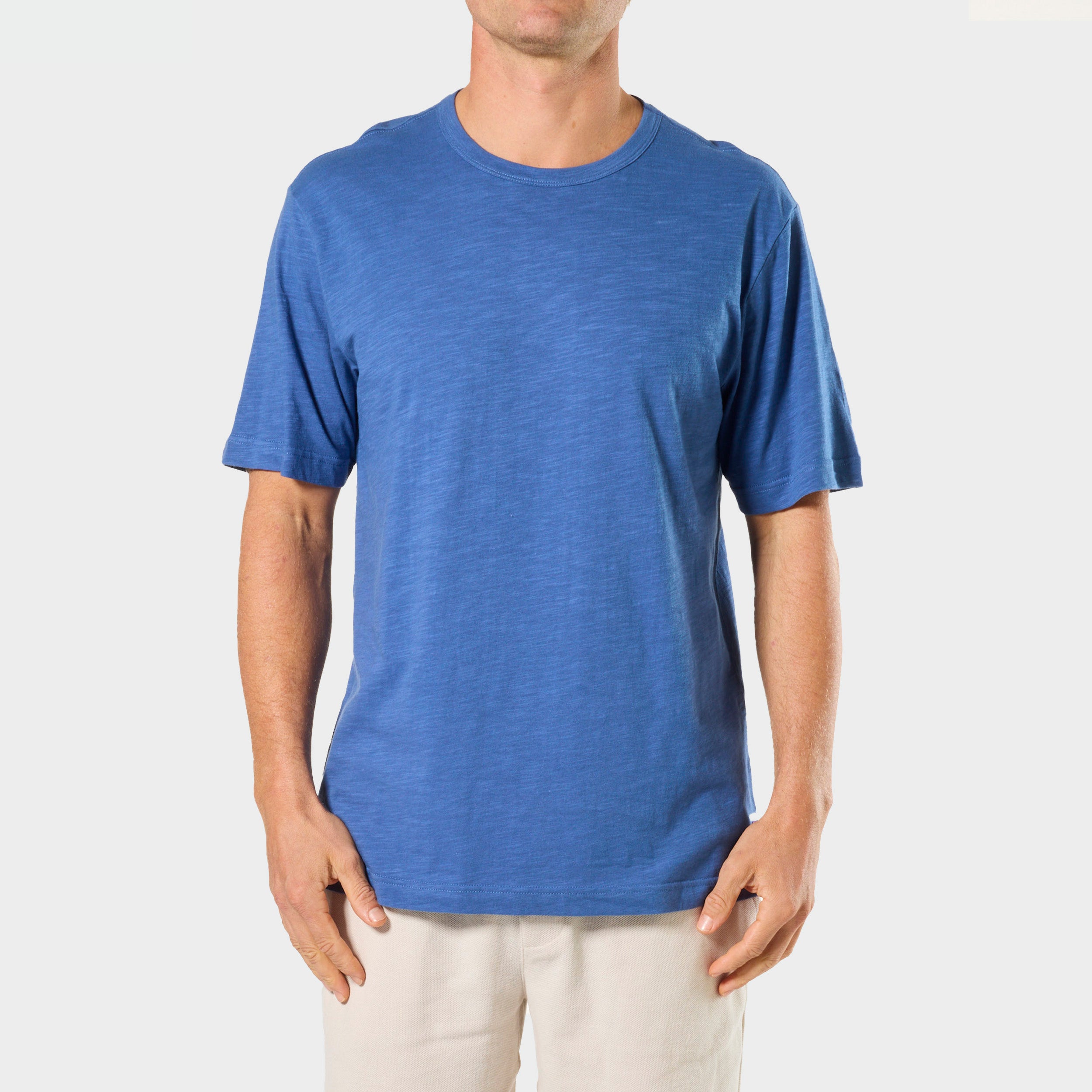 Mitchdowd Mens Slub Blue Sleep Tee