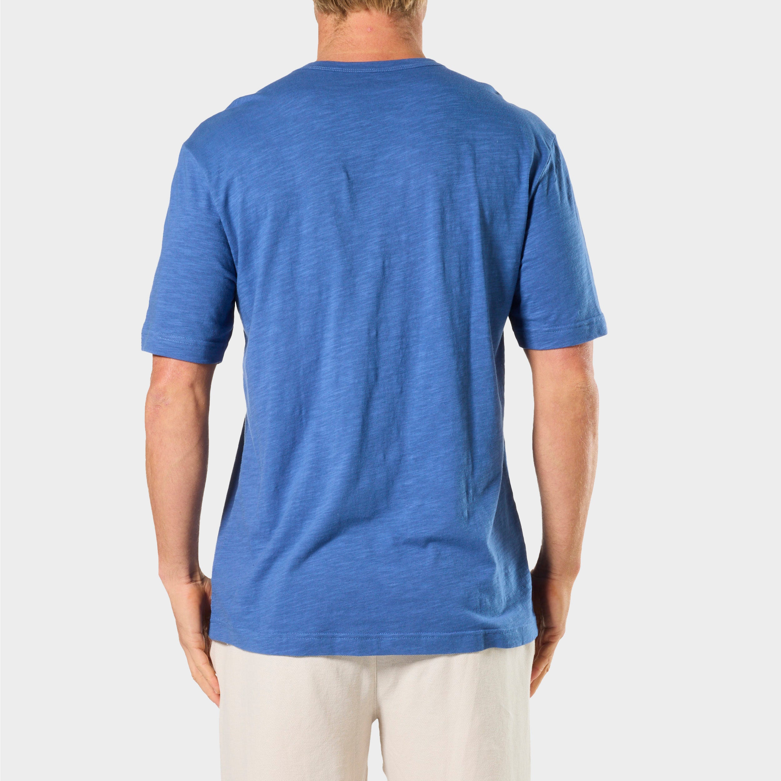 Mitchdowd Mens Slub Blue Sleep Tee