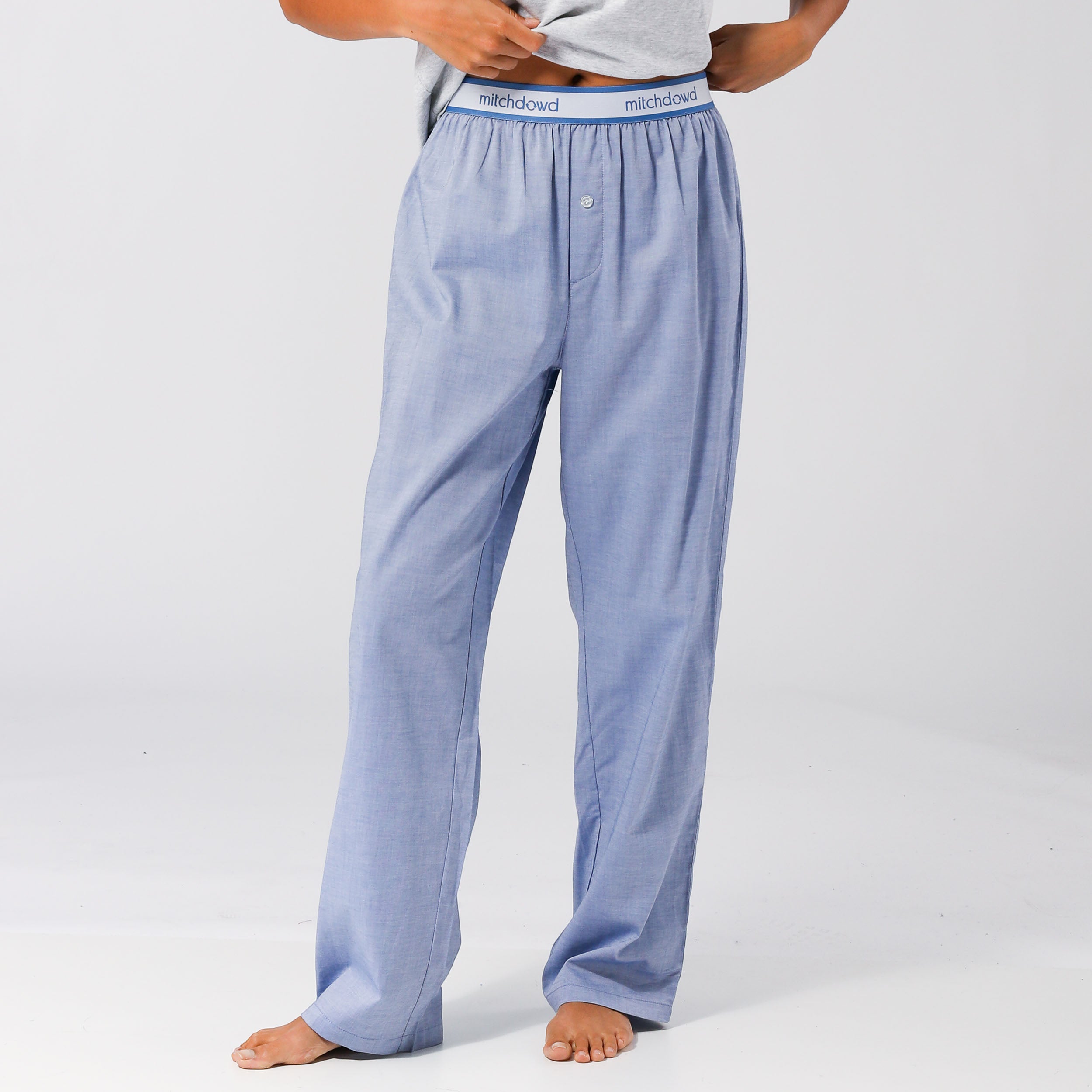 Women's End On End Sleep Pants - Blue - Image 2