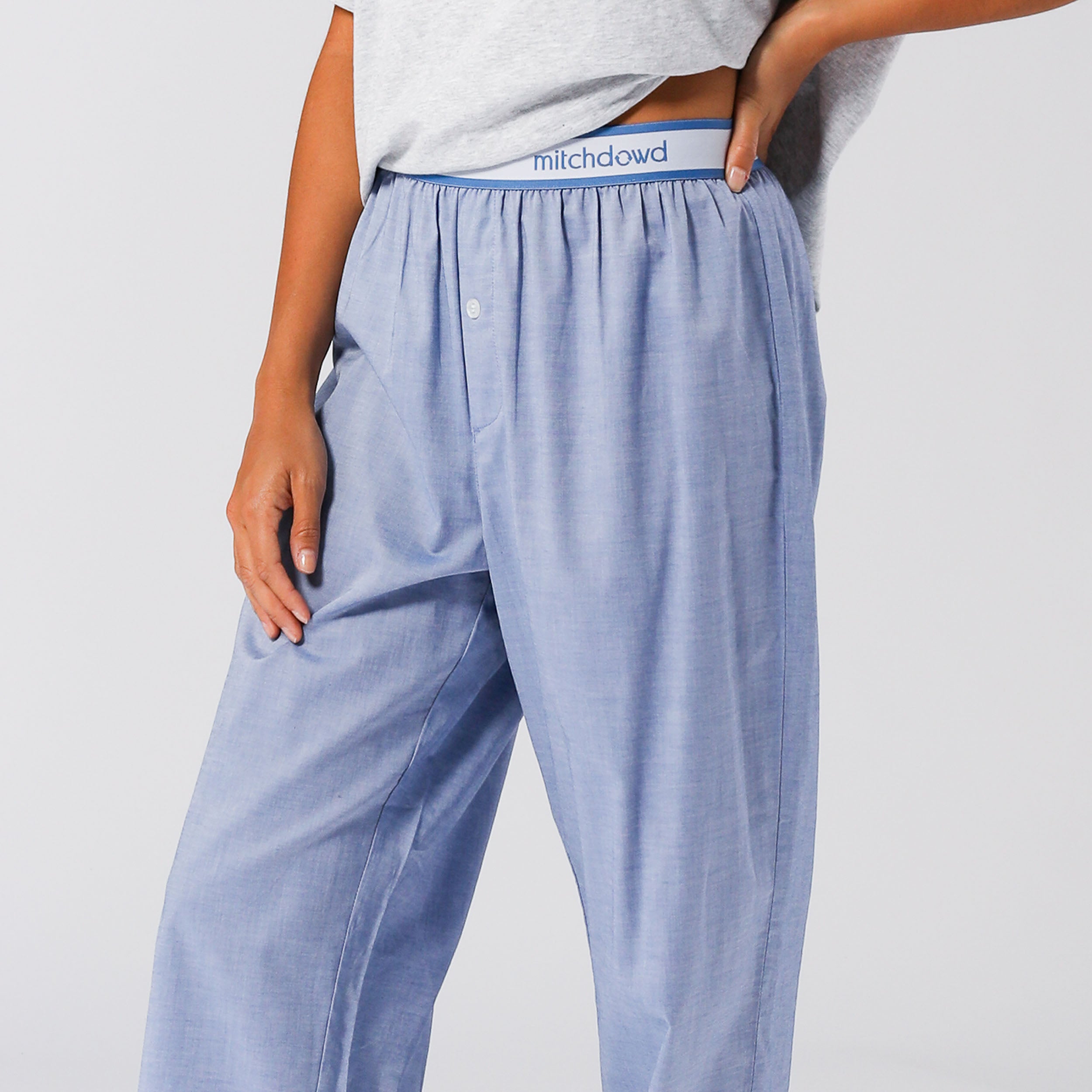 Women's End On End Sleep Pants - Blue - Image 5